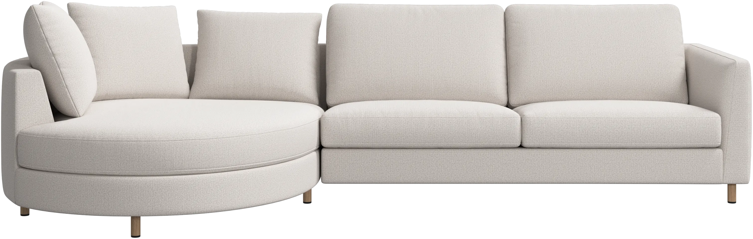 Sofa Indivi z szezlongiem po lewej stronie