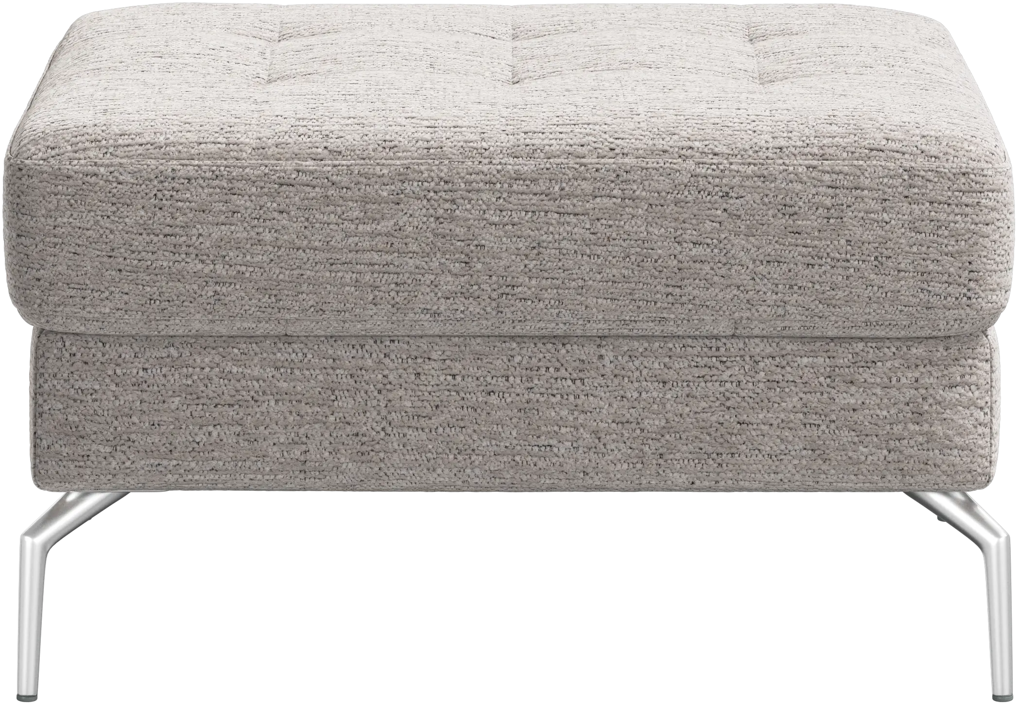 Osaka footstool, tufted seat