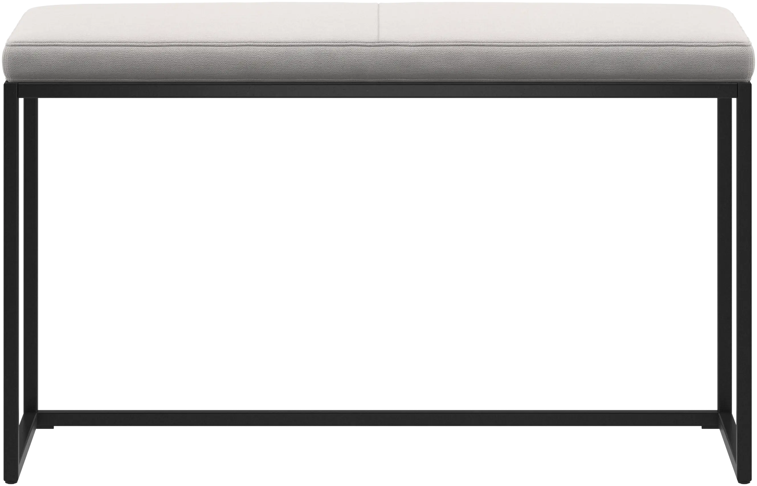 London small bench with cushion