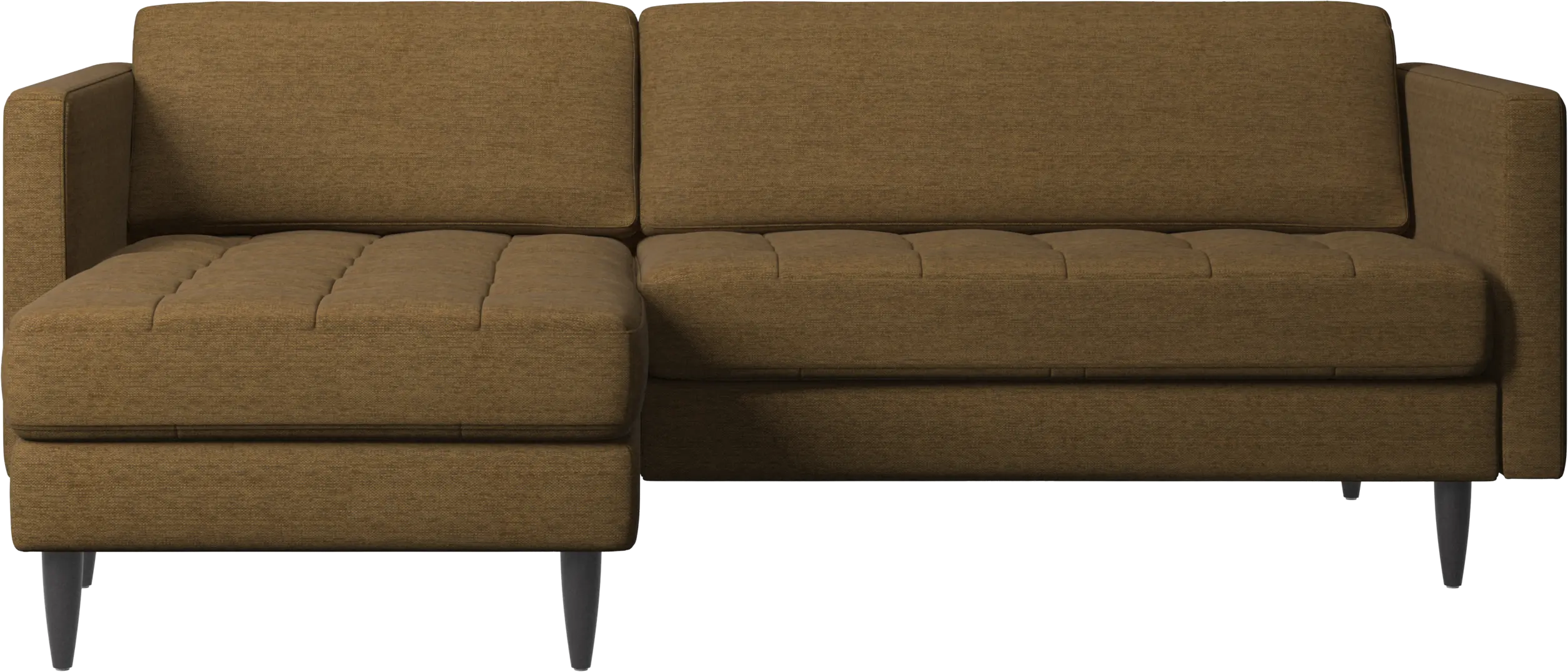 Osaka sofa with resting unit, tufted seat