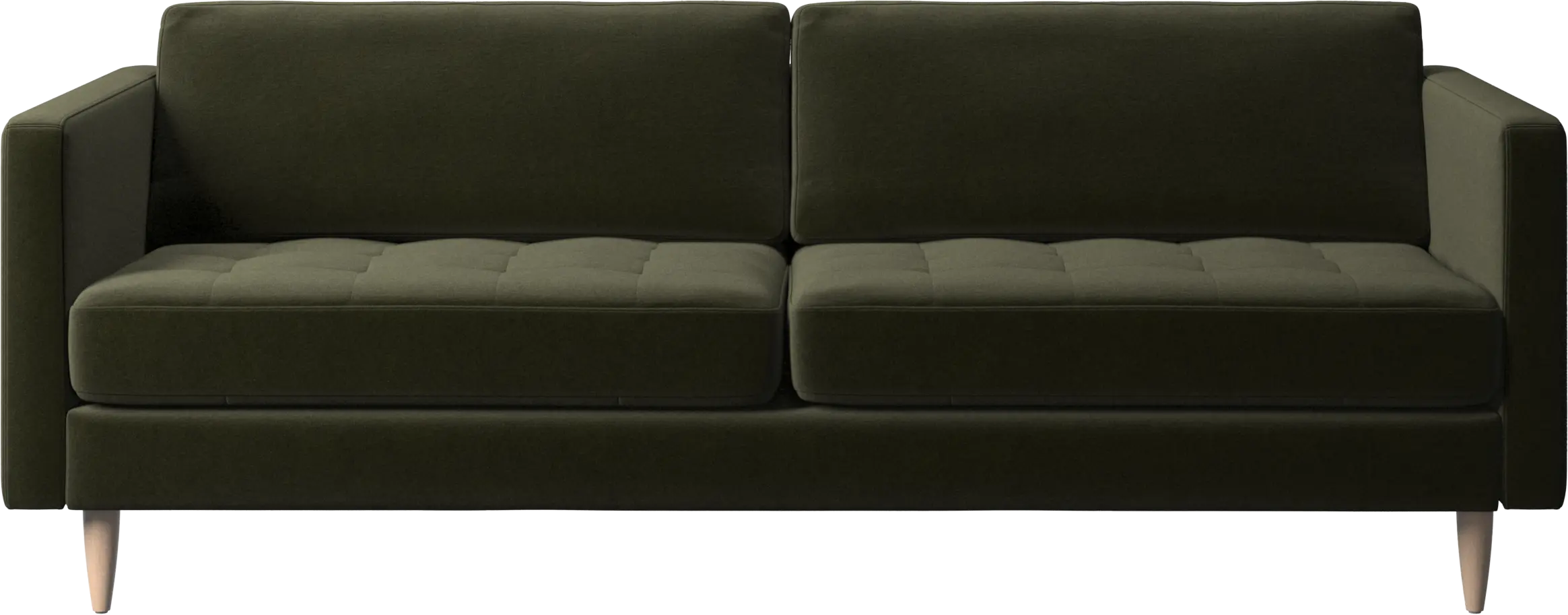 Osaka sofa, tufted seat