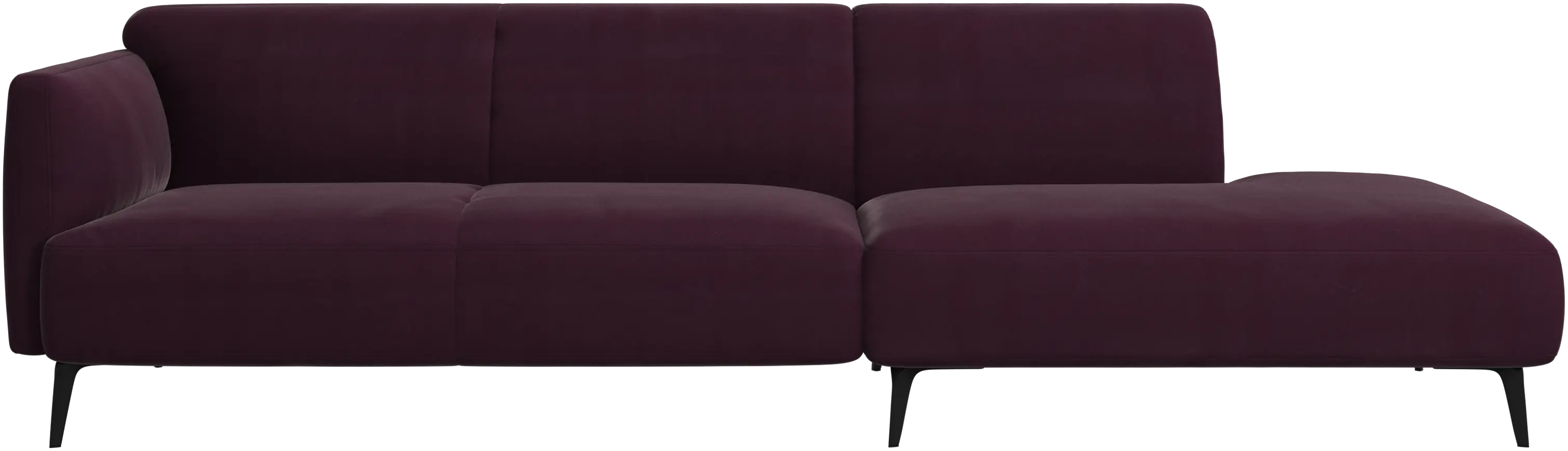 Modena sofa with lounging unit
