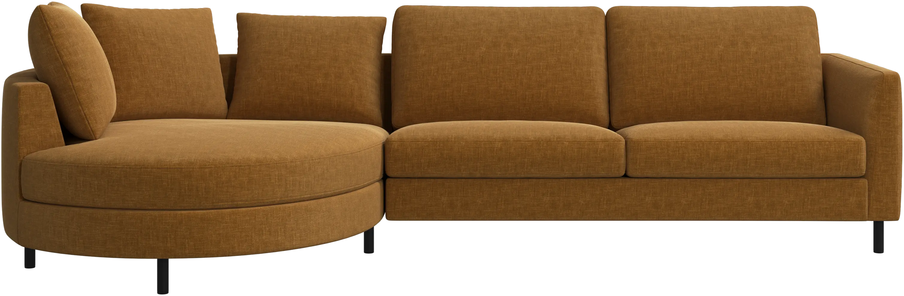 Sofá Indivi con módulo chaise-longue a la izquierda