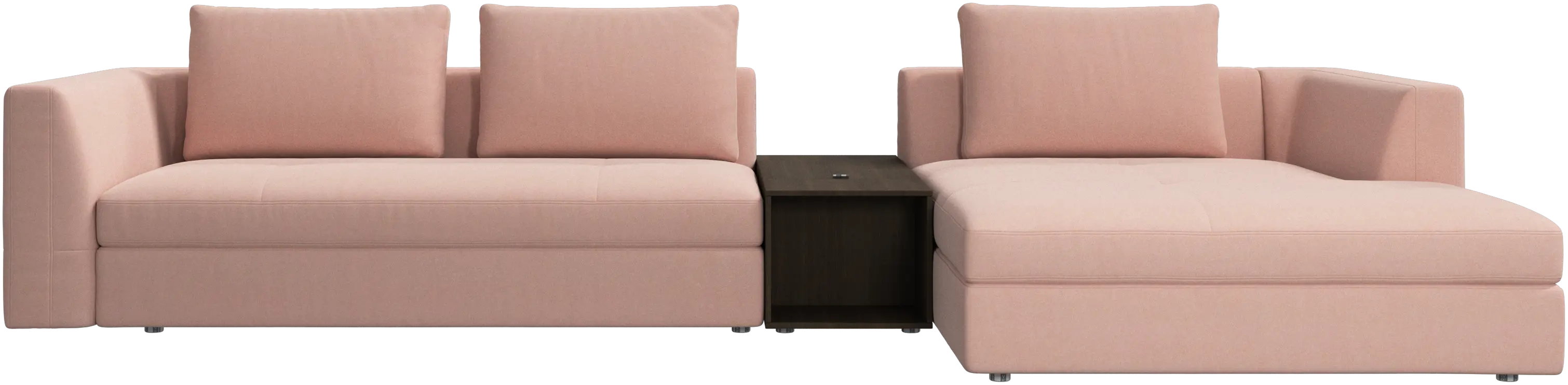 Szezlong Bergamo ze schowkiem