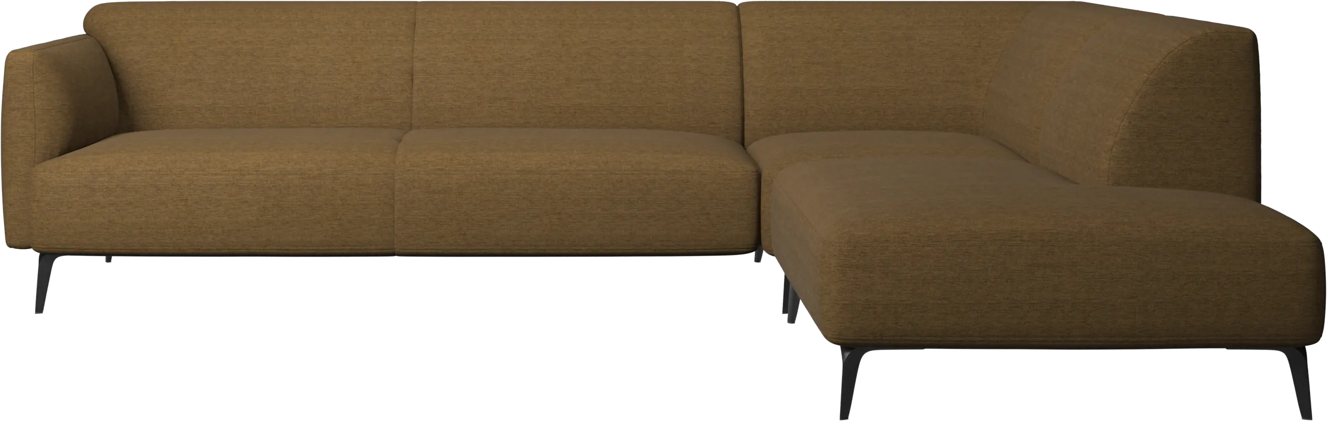 Modena corner sofa with lounging unit