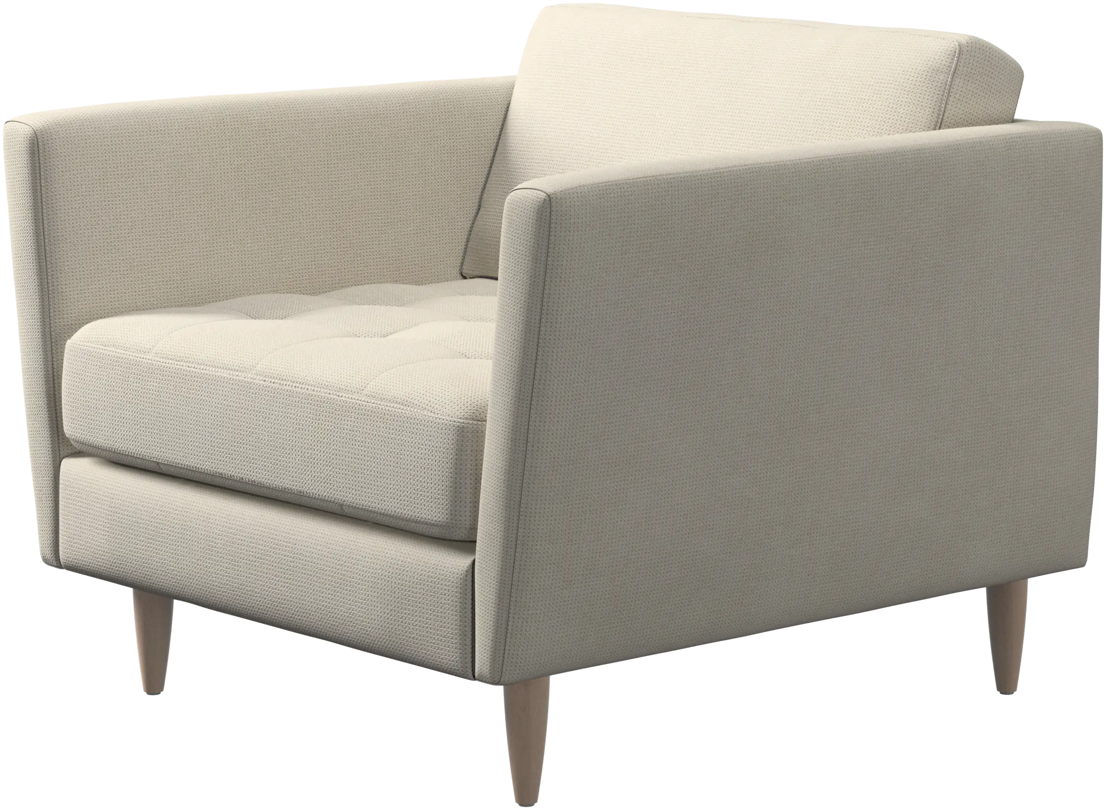 Osaka chair, tufted seat