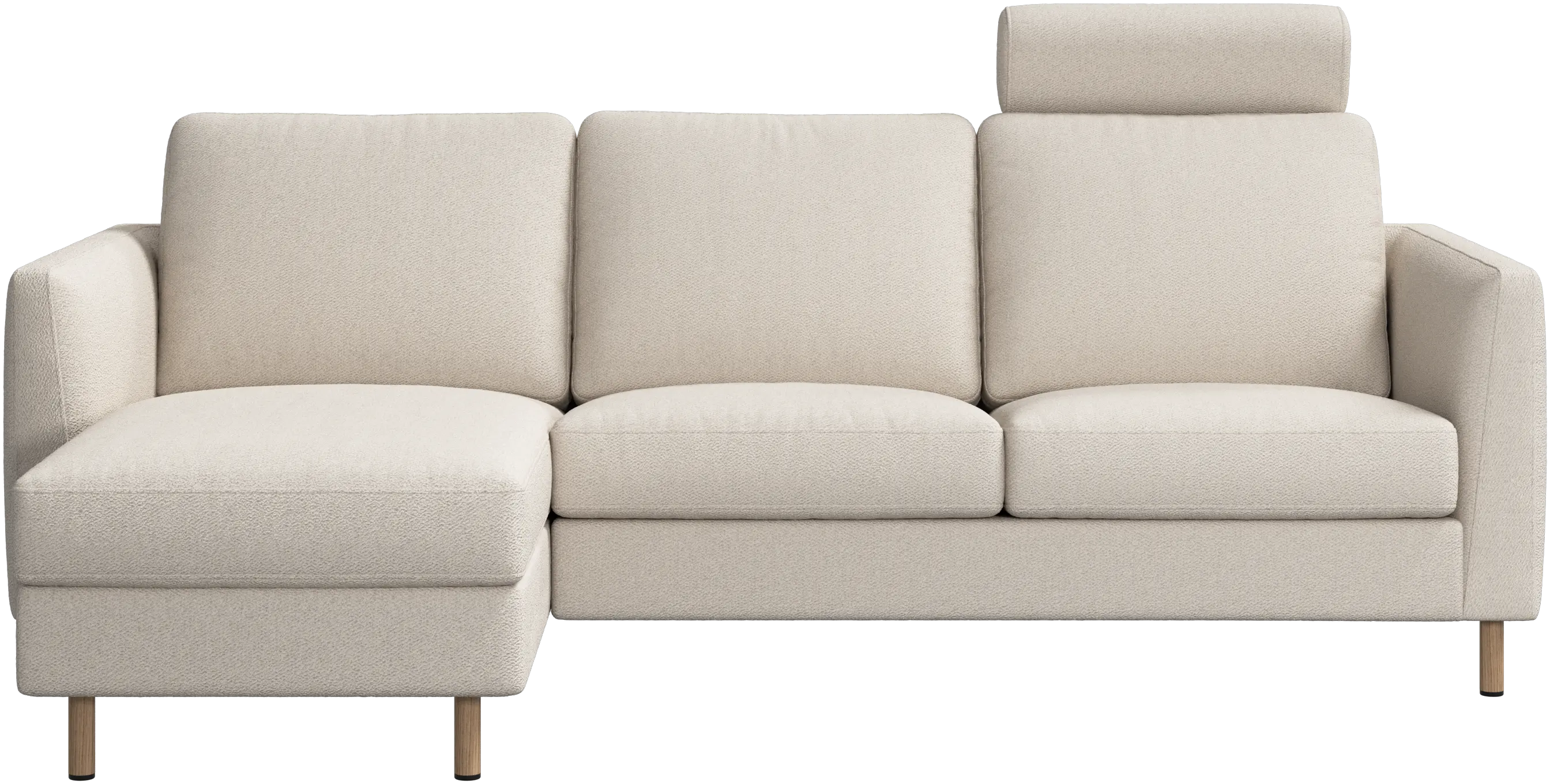 Indivi sofa with chaise longue left
