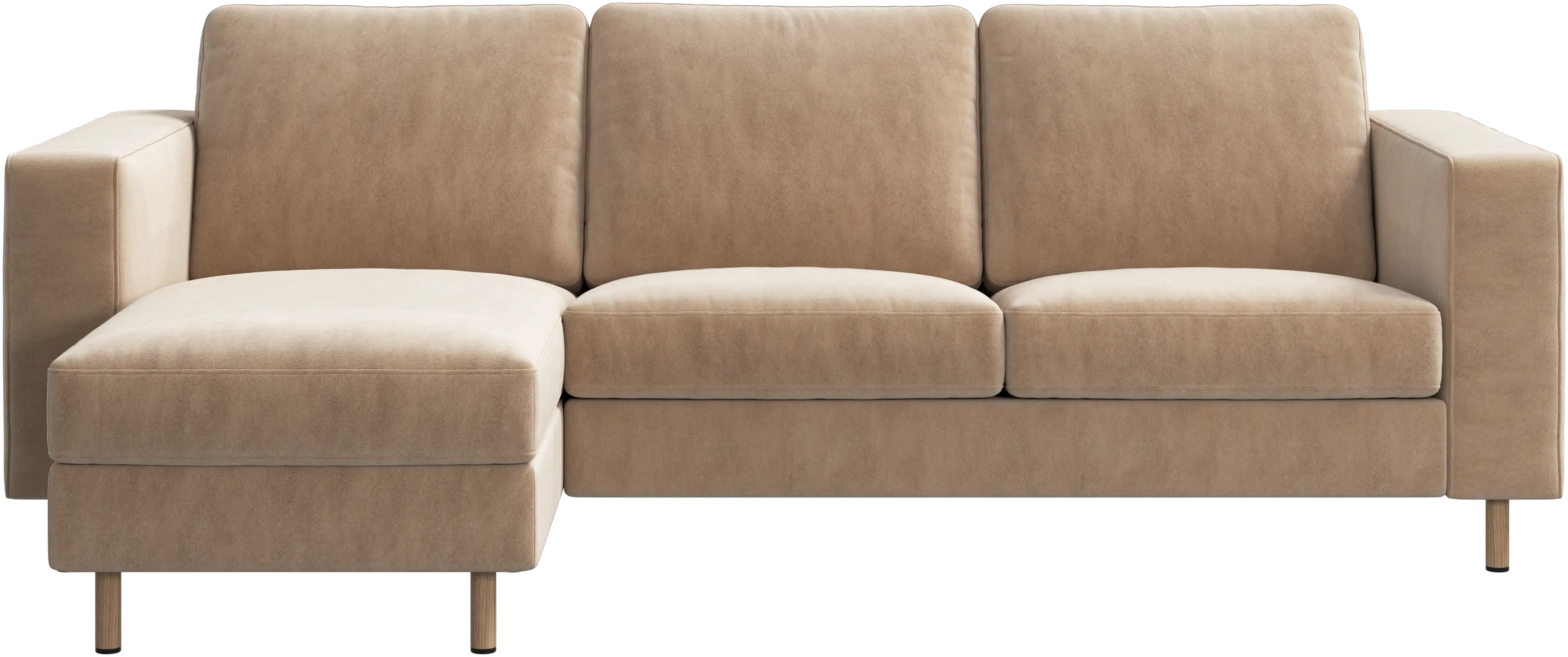 Sofá Indivi con módulo chaise-longue a la izquierda