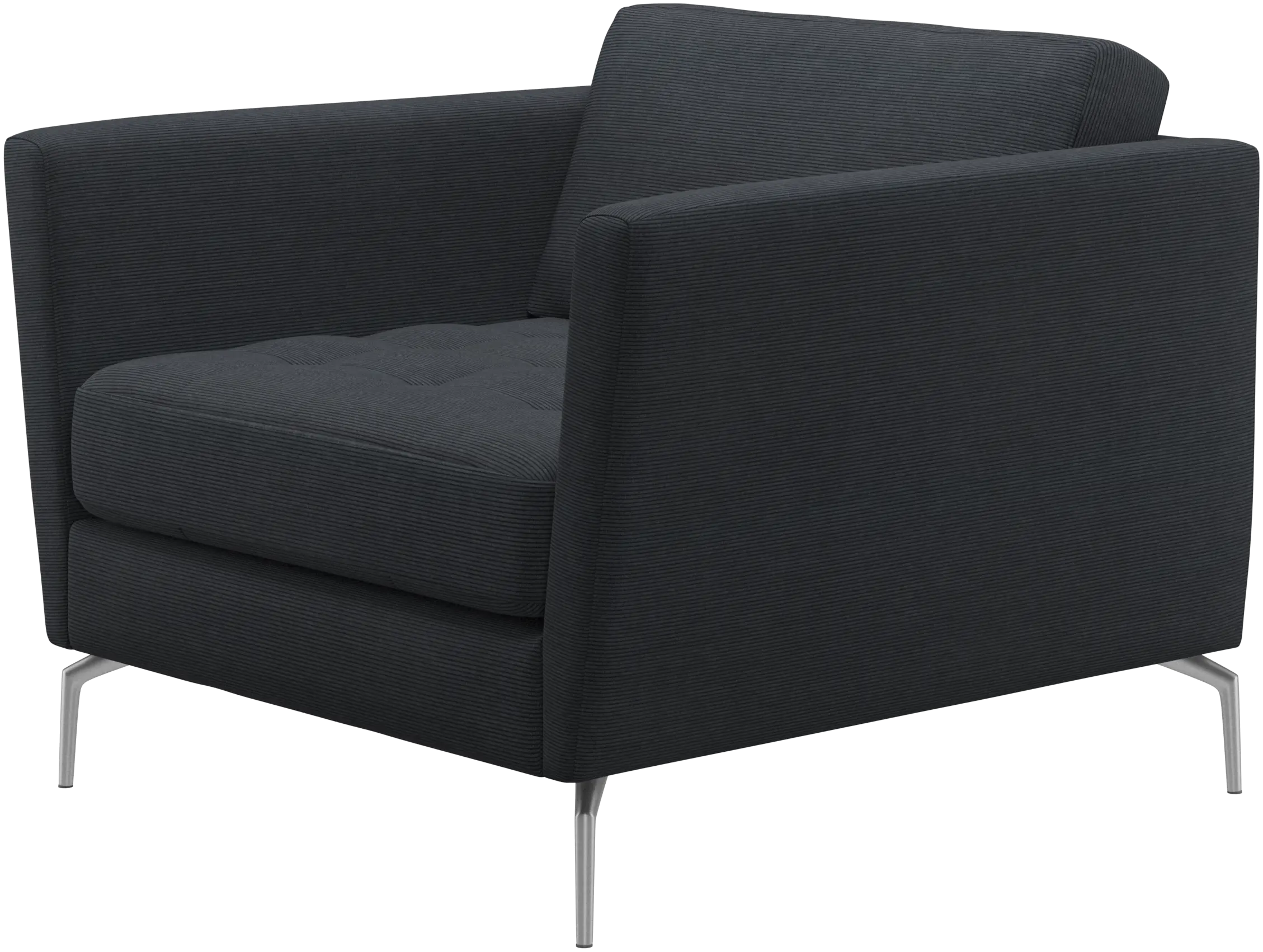Osaka chair, tufted seat