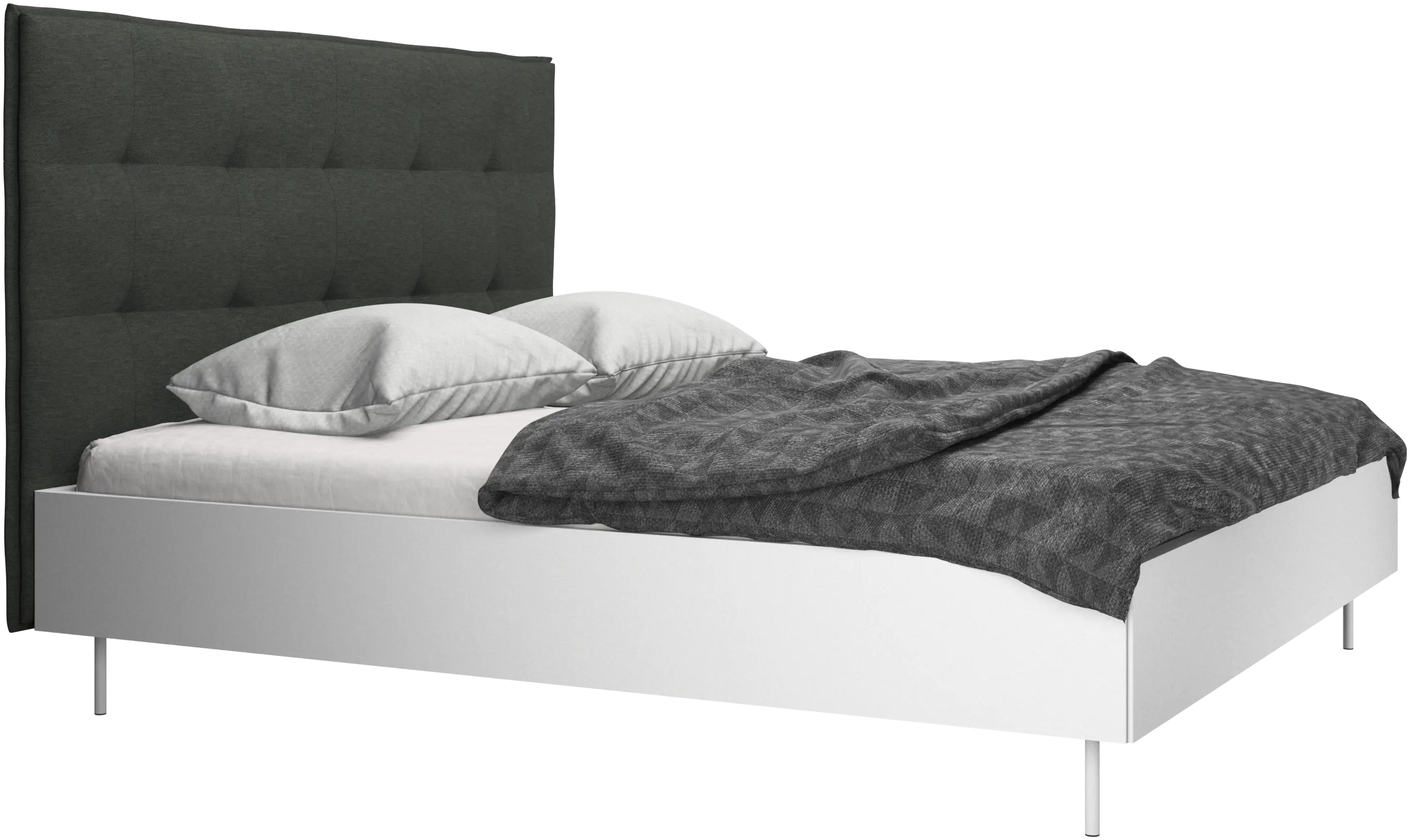 Lugano bed, excl. mattress