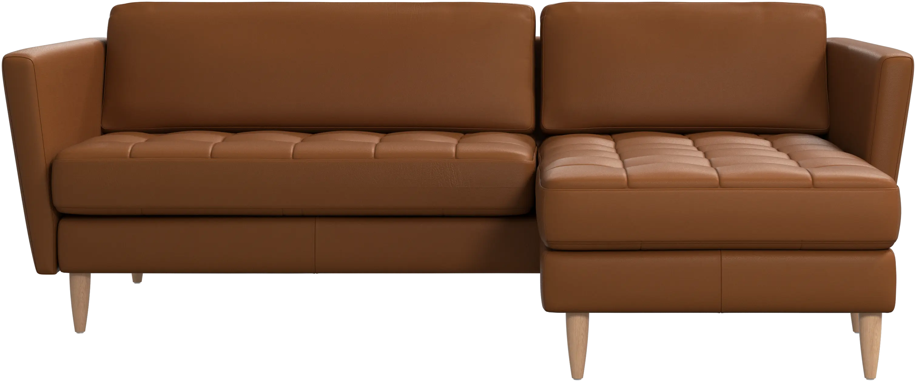 Osaka sofa with resting unit, tufted seat