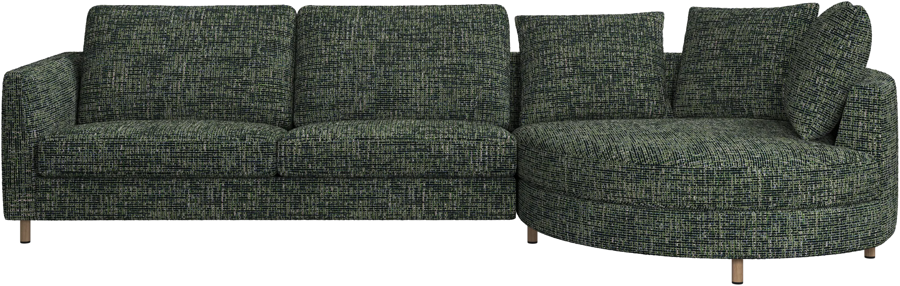 Indivi sofa with chaise longue right