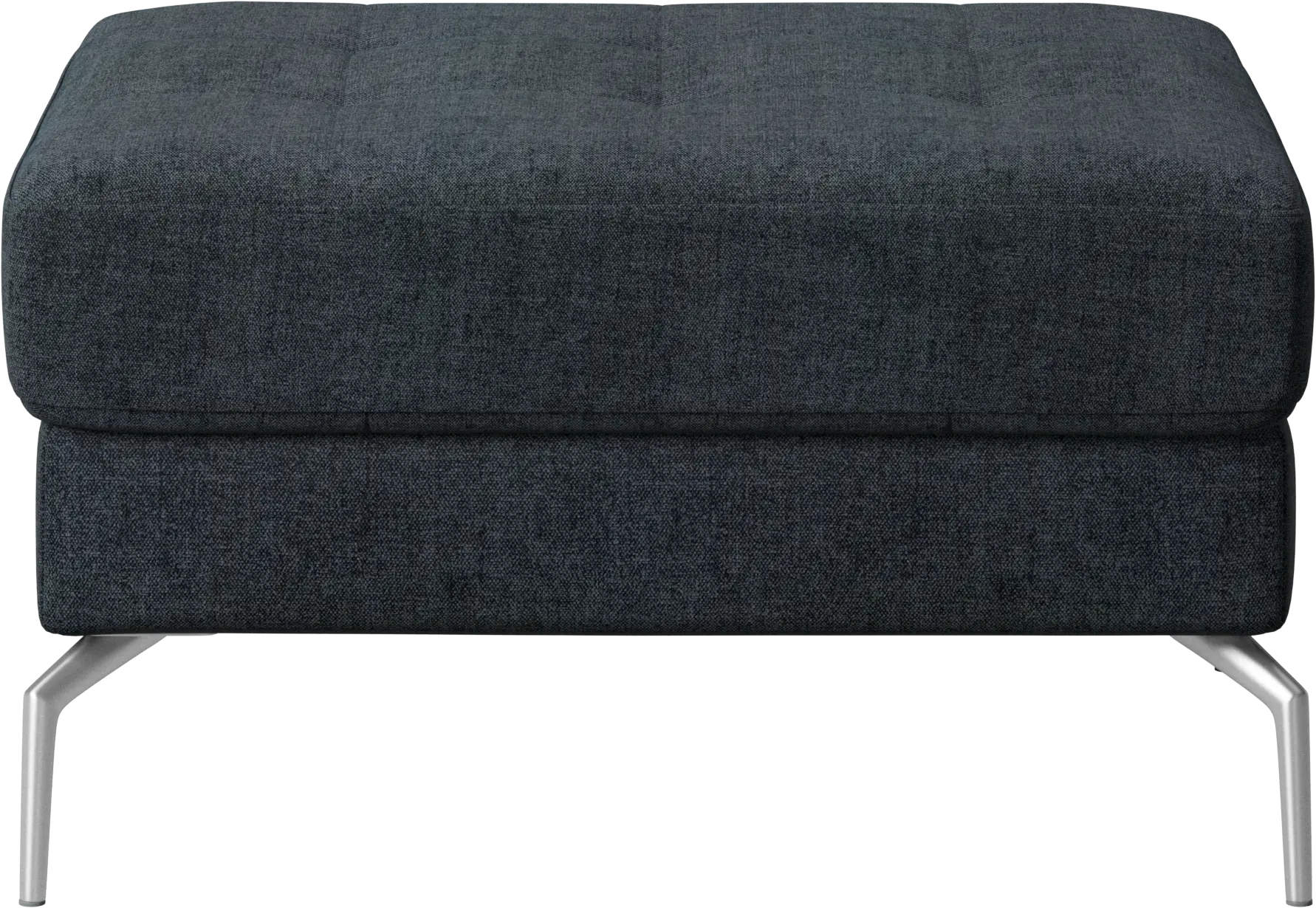 Osaka footstool, tufted seat