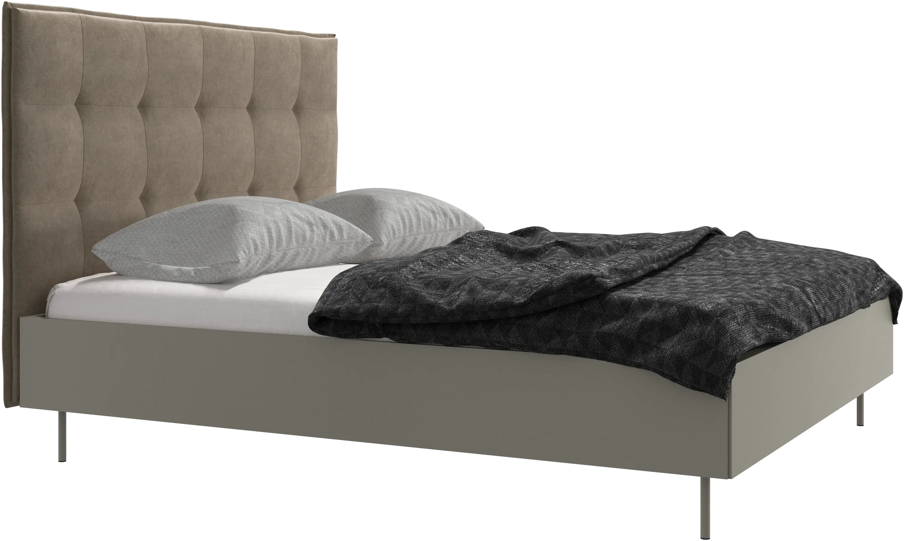 Lugano bed, excl. slats and mattress