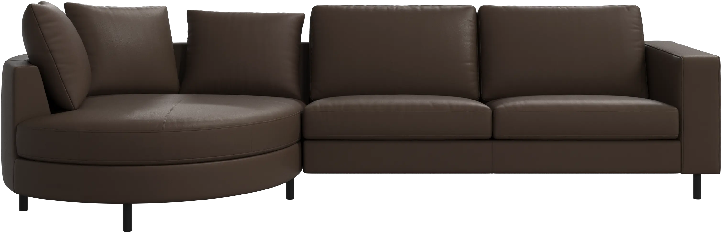 Indivi sofa with chaise longue left