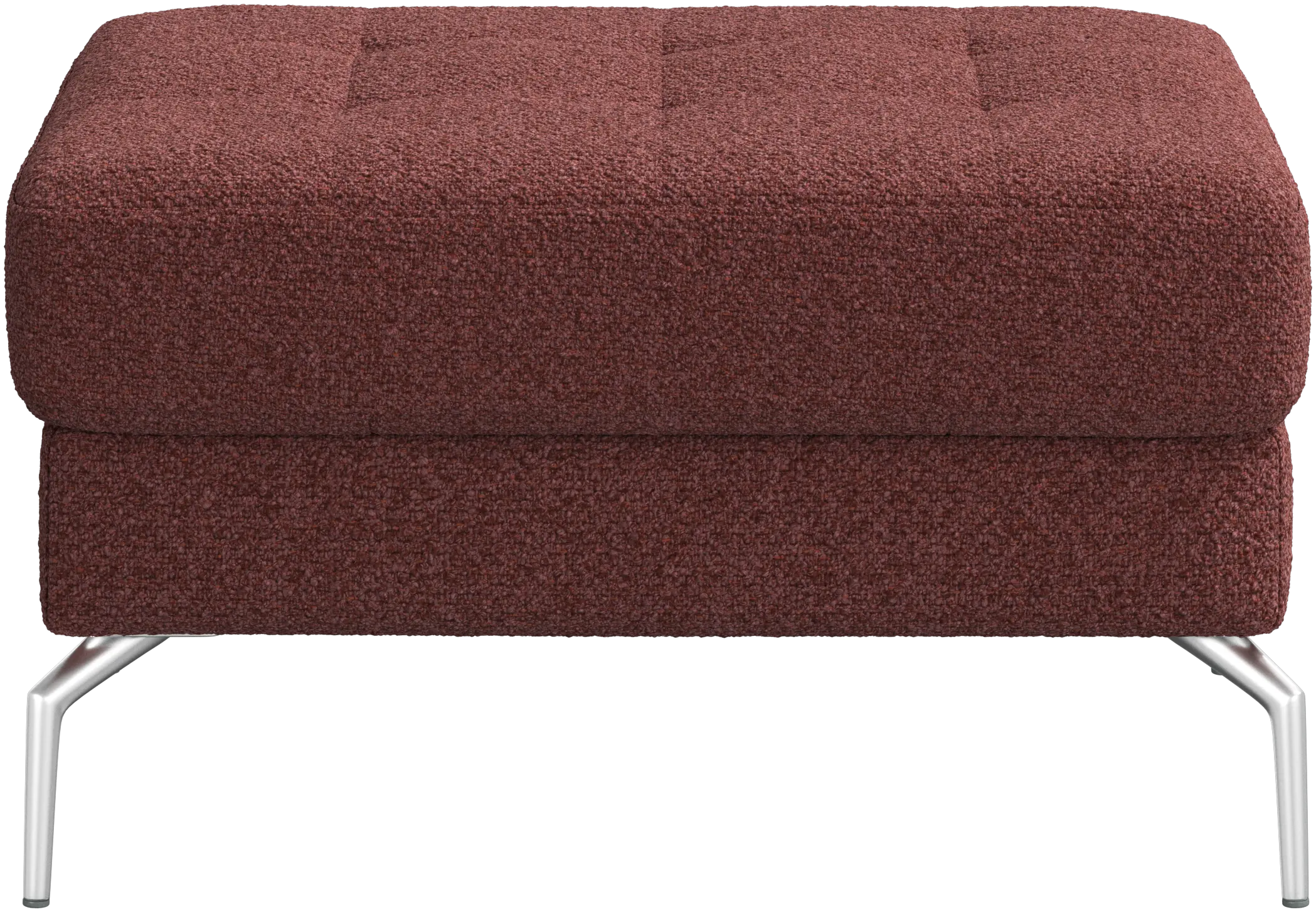 Osaka footstool, tufted seat