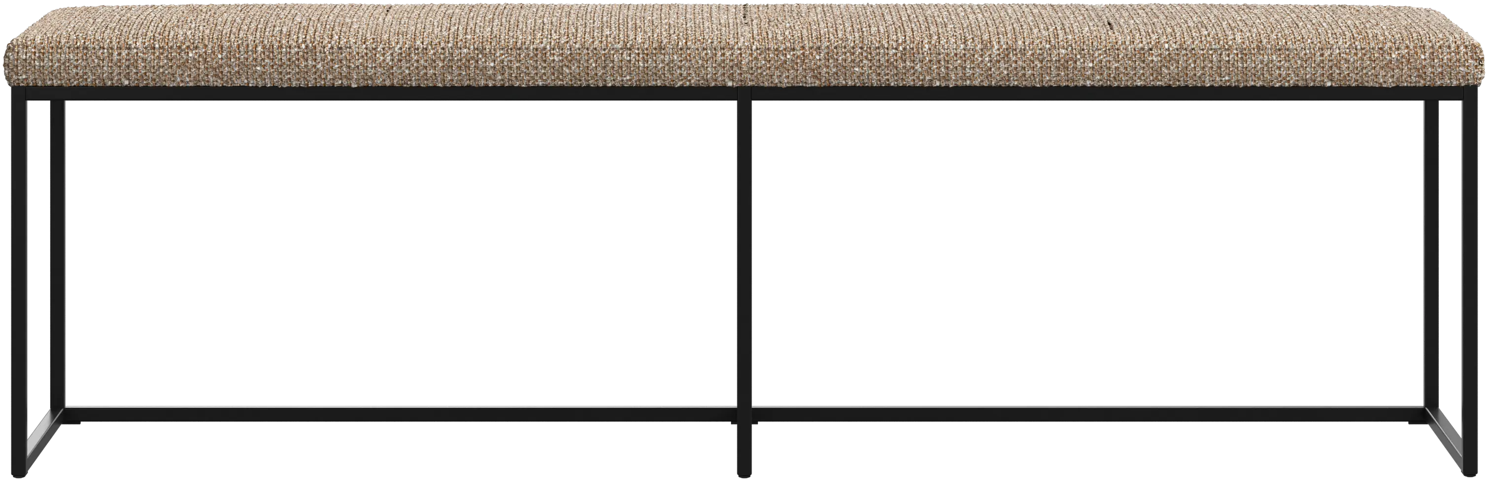 London large bench with cushion