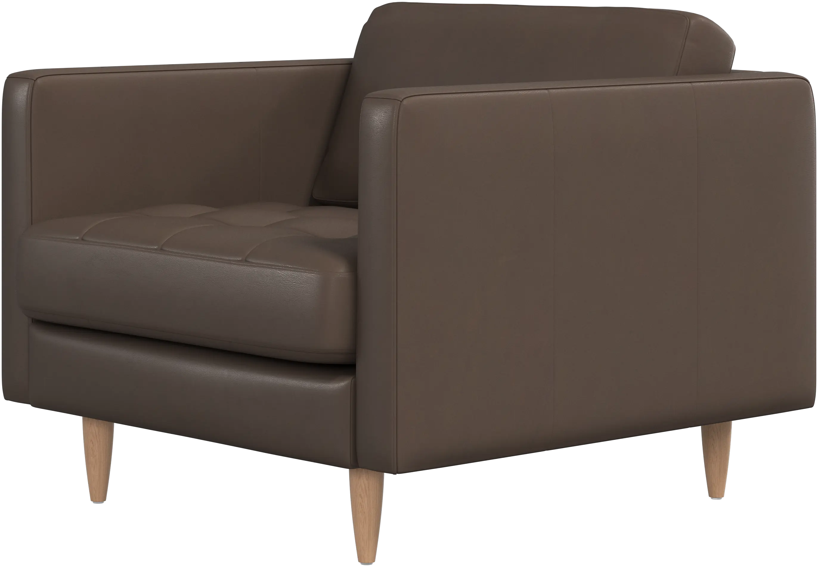 Osaka chair, tufted seat
