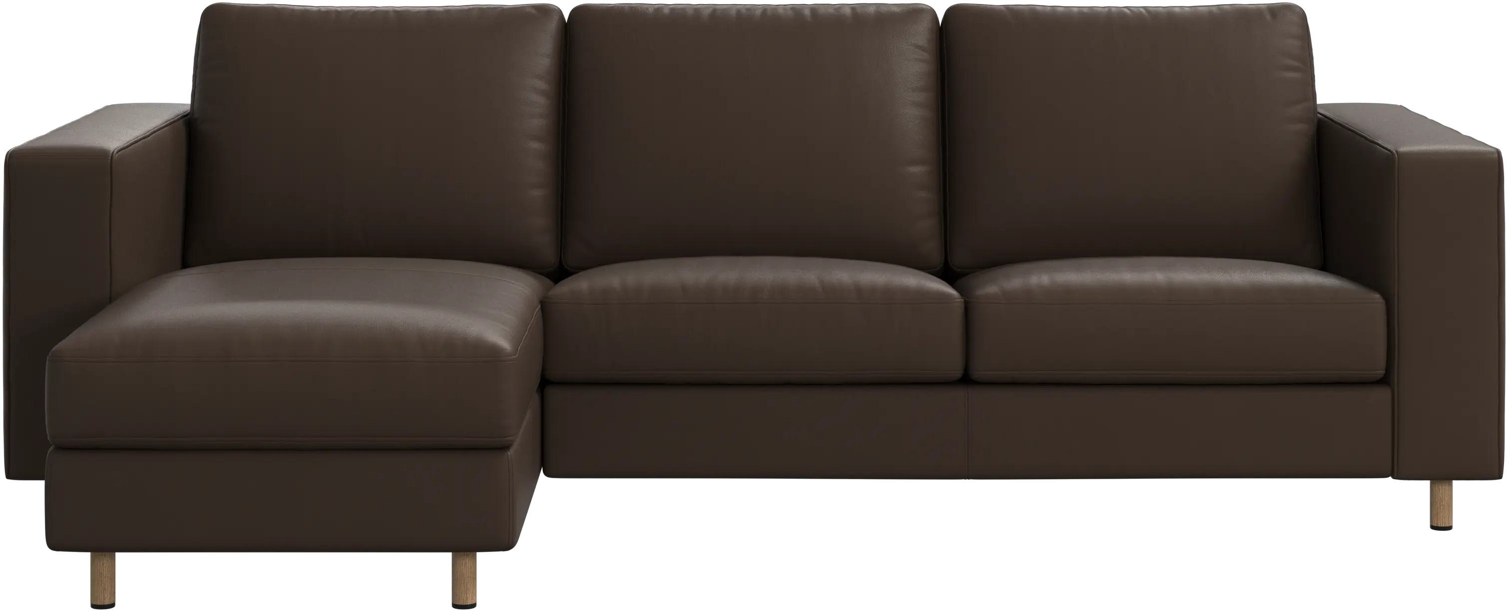 Indivi sofa with chaise longue left
