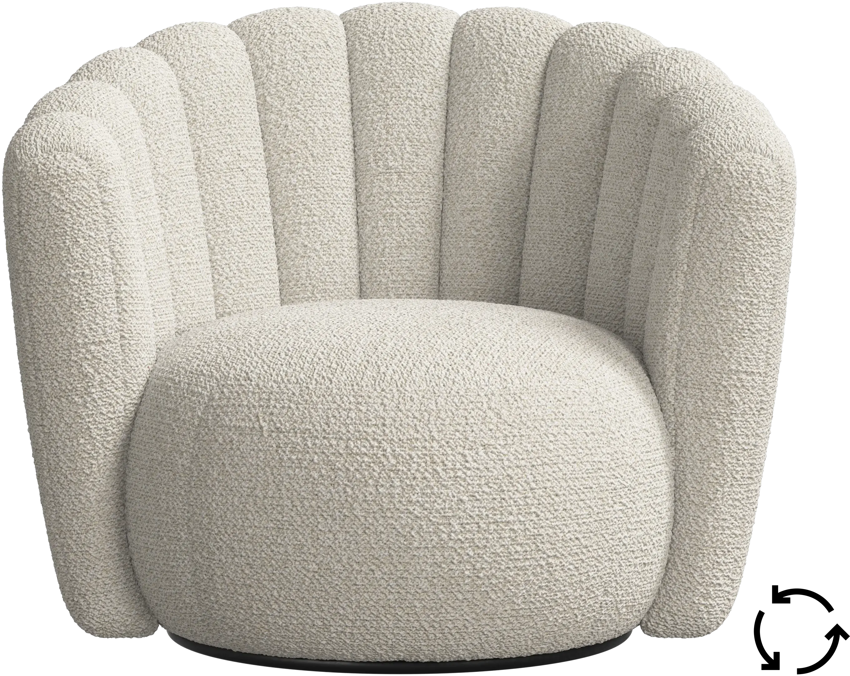 Armchairs Sweet Art Sessel mit Drehfunktion