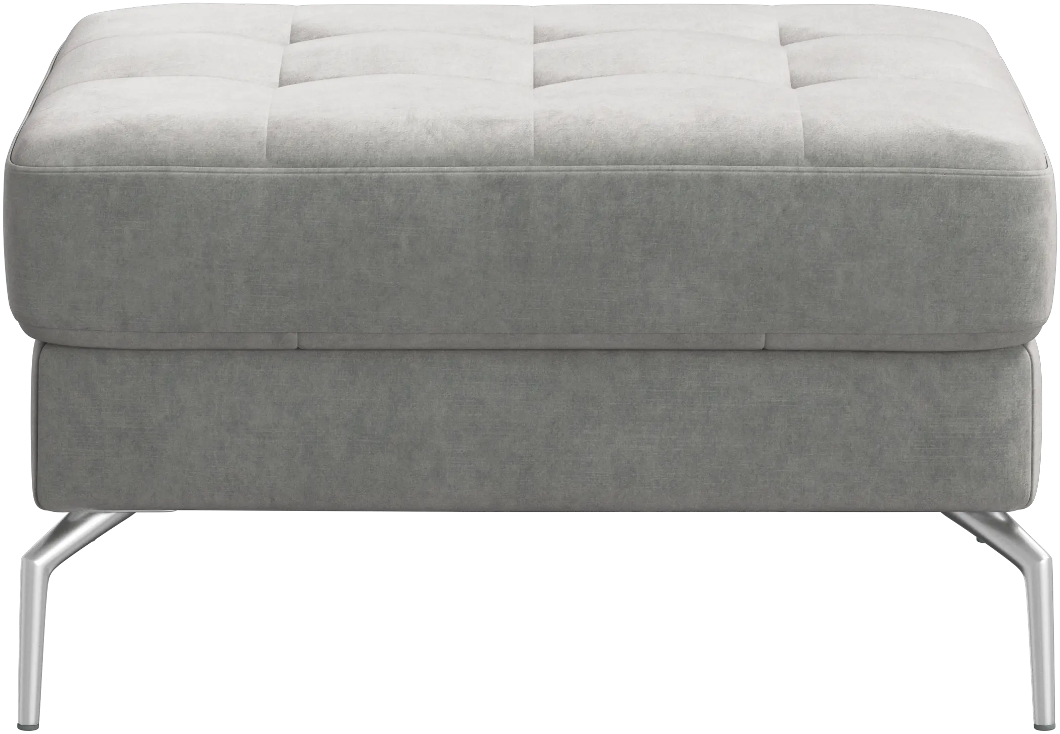 Osaka footstool, tufted seat