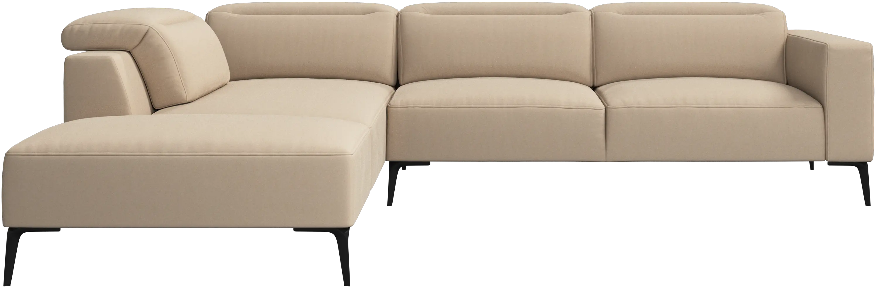 Zürich corner sofa with lounging unit