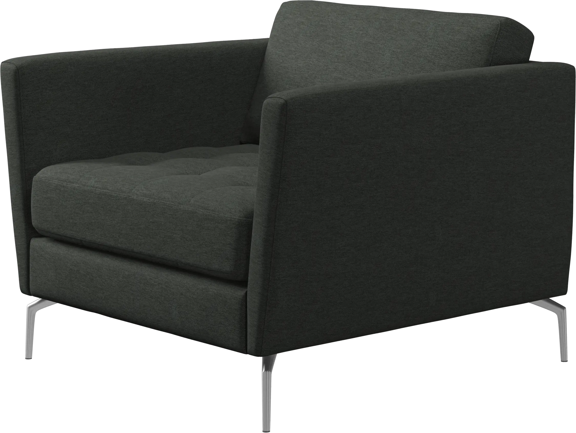 Osaka chair, tufted seat