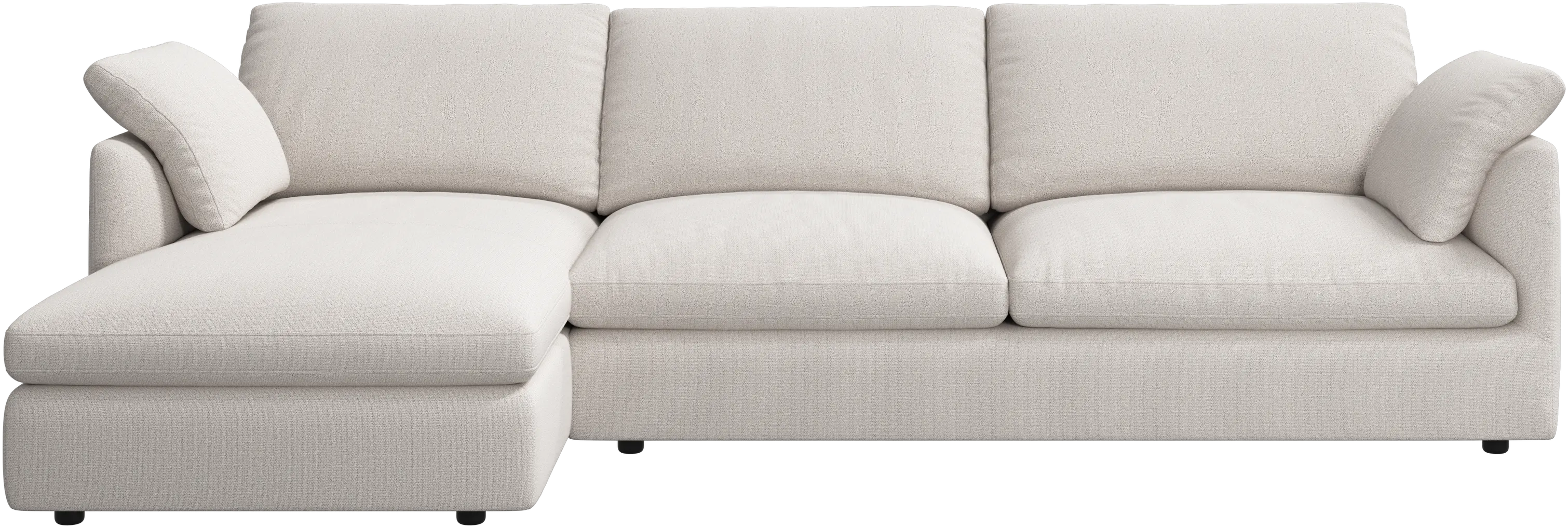 Milano sofa med sjeselong venstre