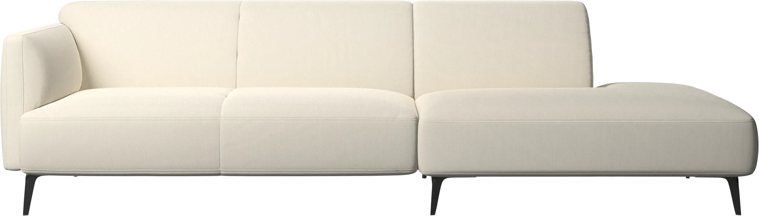 Modena sofa with lounging unit