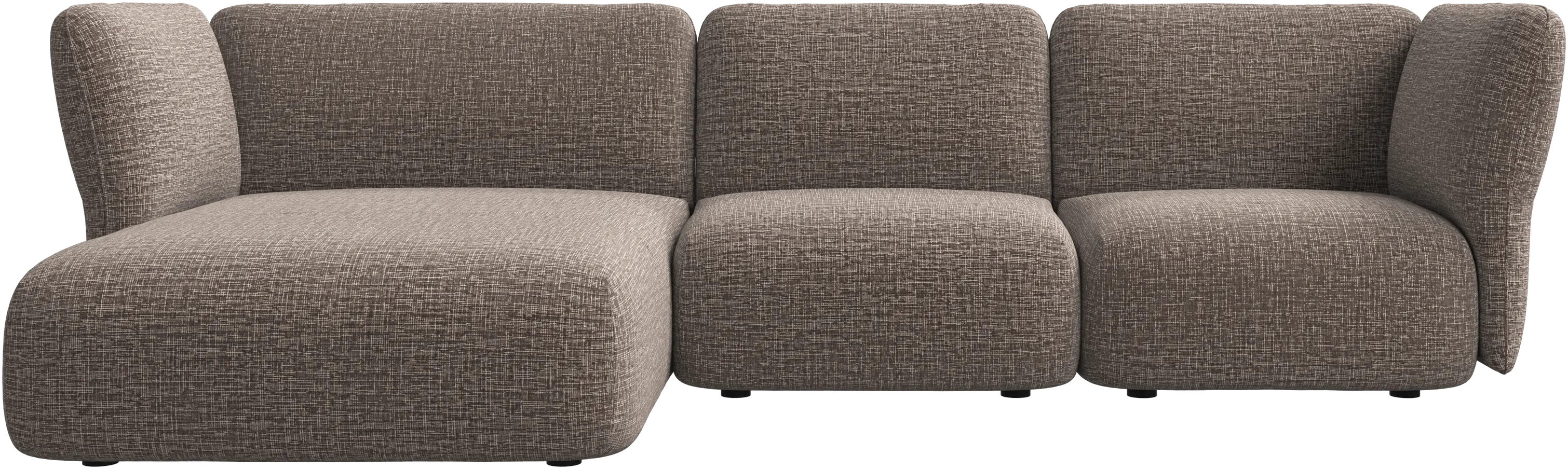 Paraggi 2-seater with chaise longue left
