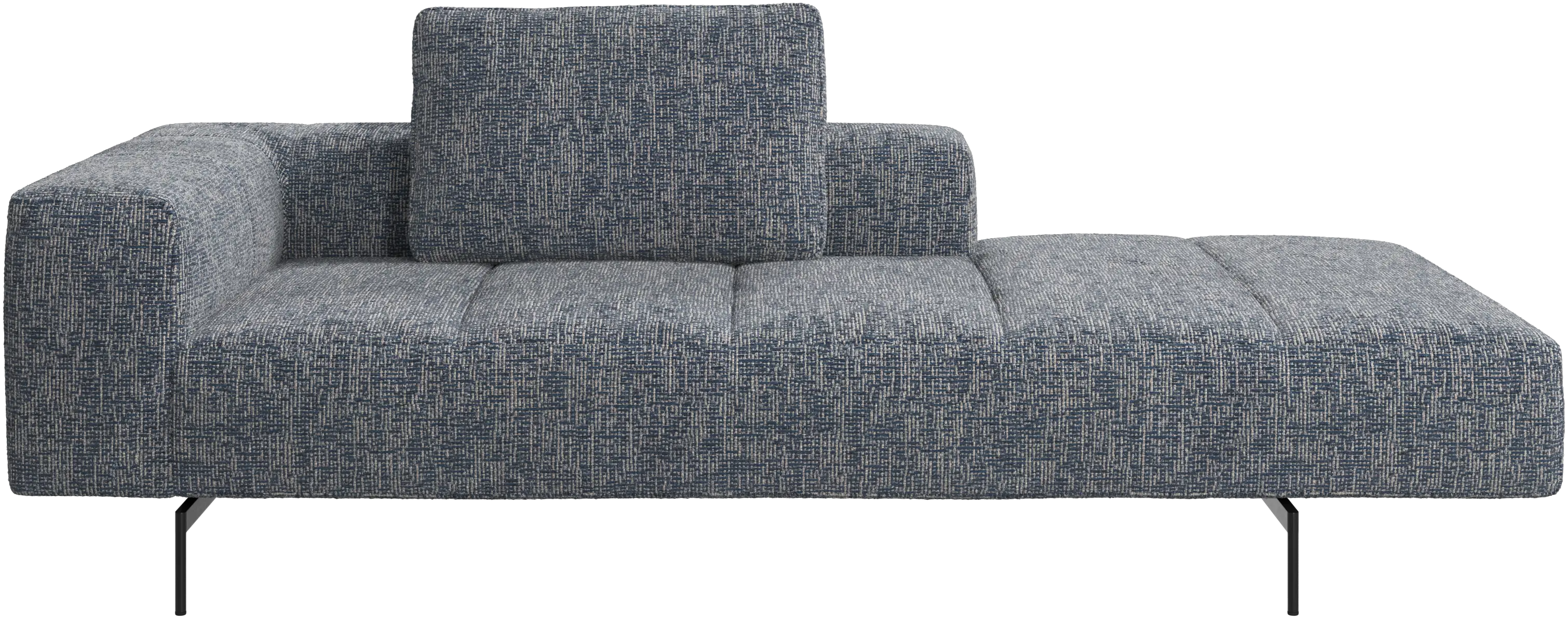 Amsterdam Iounging module for sofa, armrest left, open end right