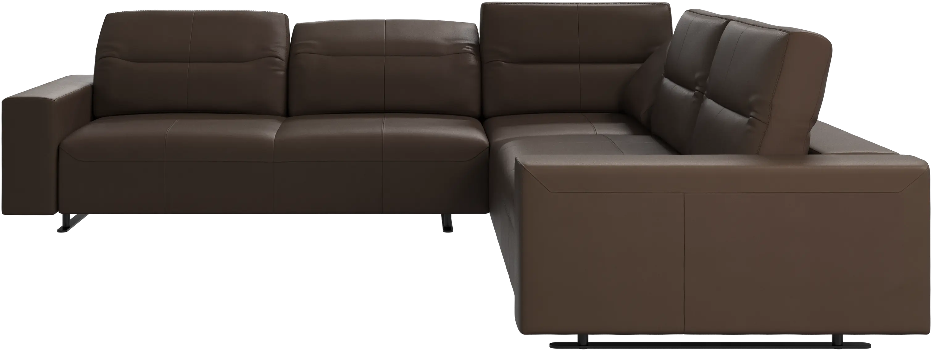 Hampton corner sofa with adjustable back