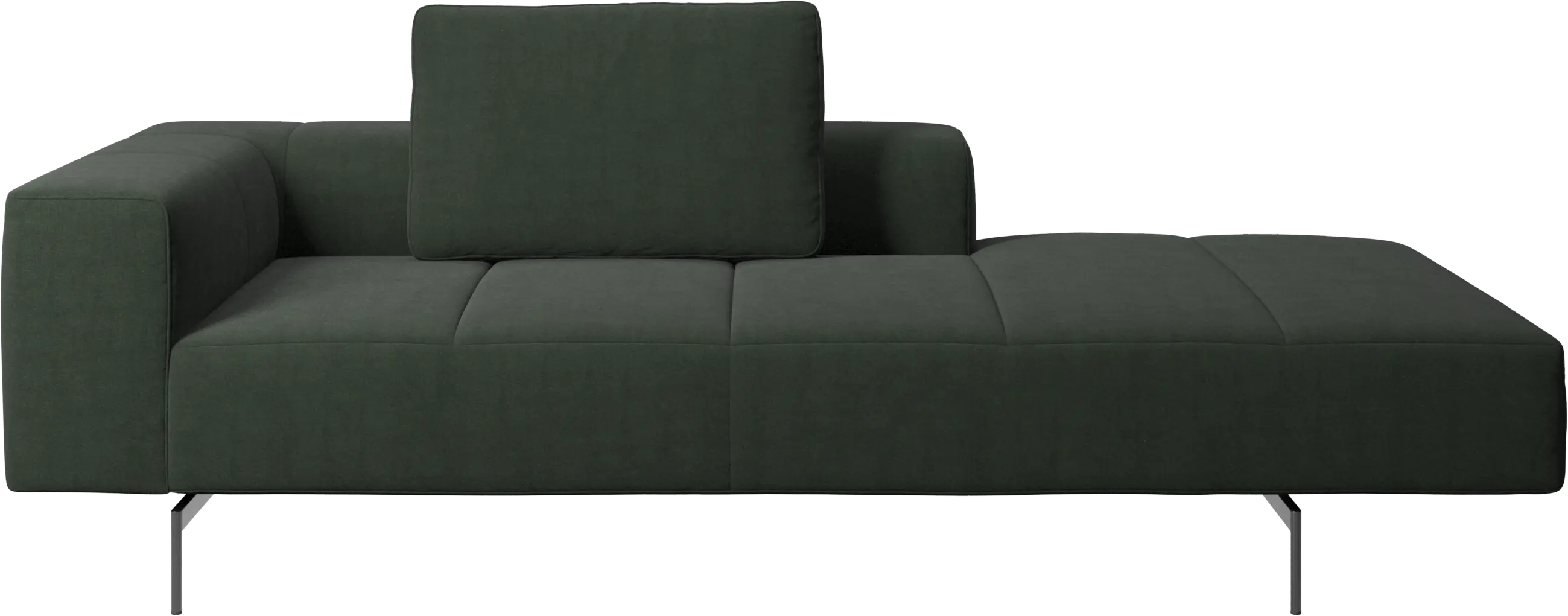 Amsterdam Iounging module for sofa, armrest left, open end right