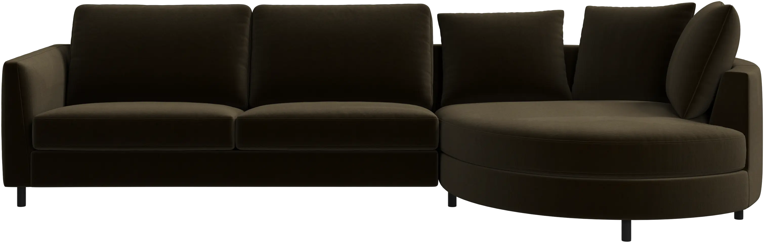 Indivi sofa with chaise longue right