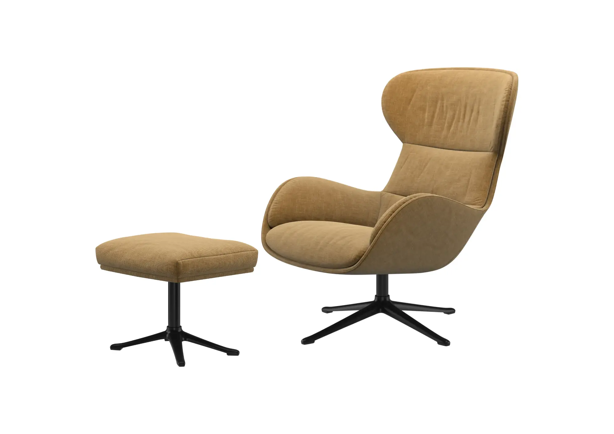 Armchairs Reno アームチェア、回転式＆Reno オットマン