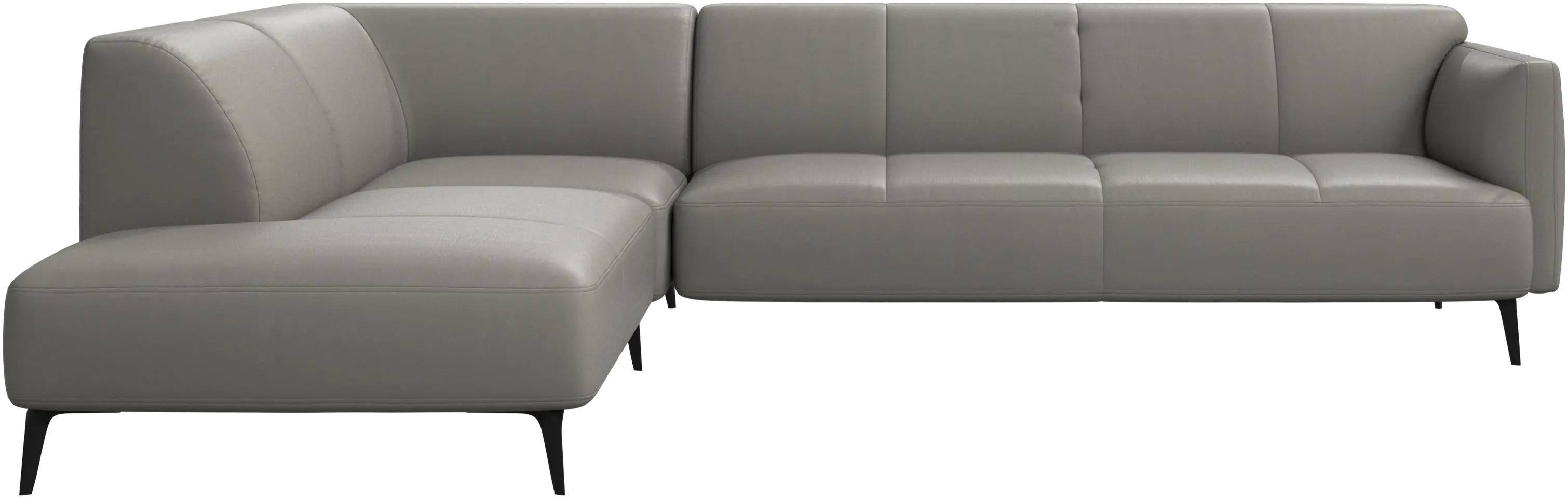 Modena corner sofa with lounging unit