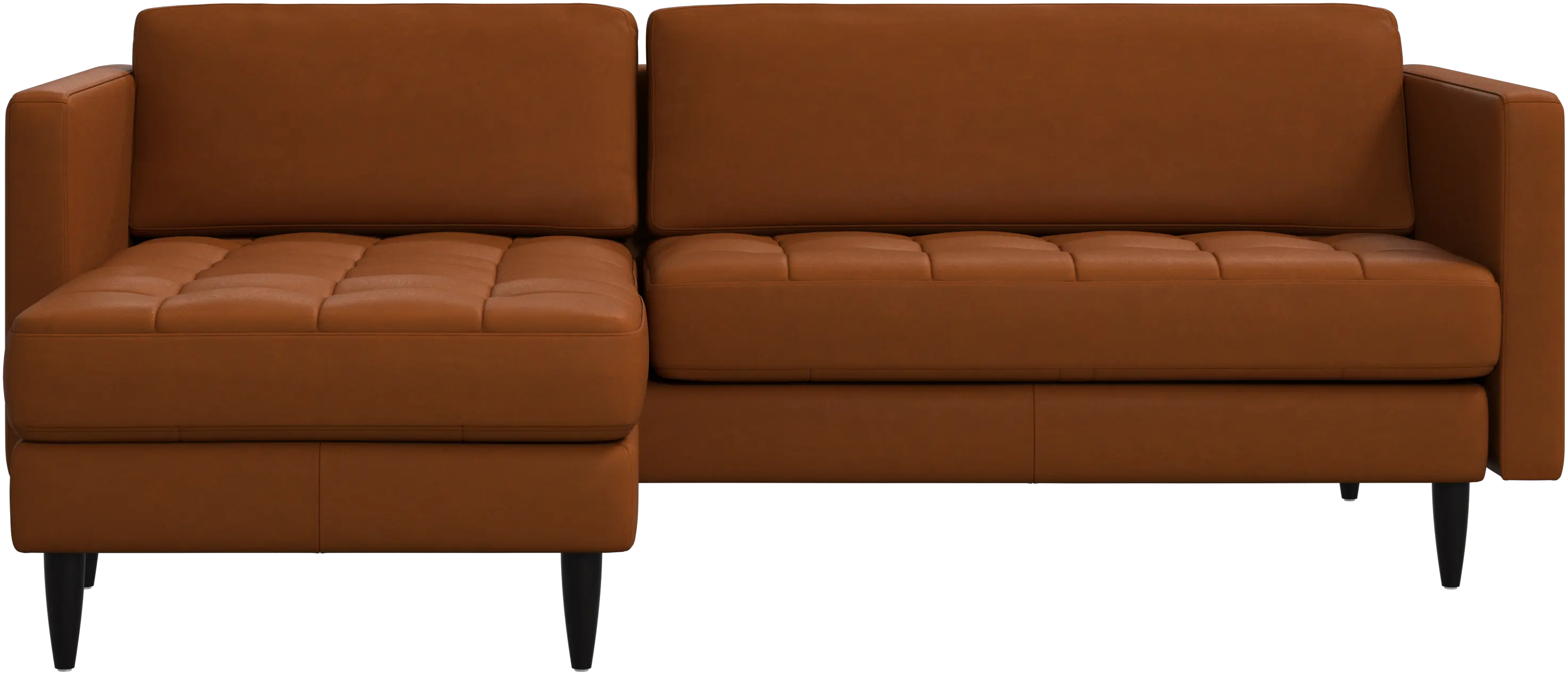 Osaka sofa with resting unit, tufted seat