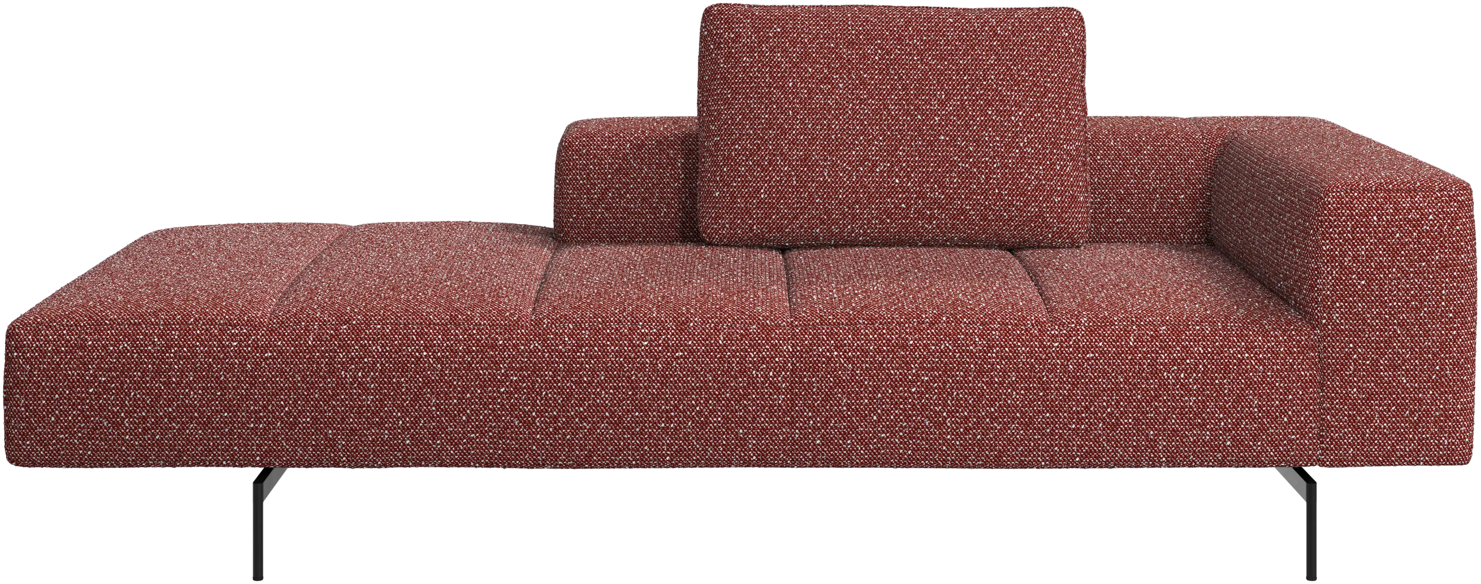 Module de canapé Amsterdam, accoudoir à droite, chaise longue à gauche