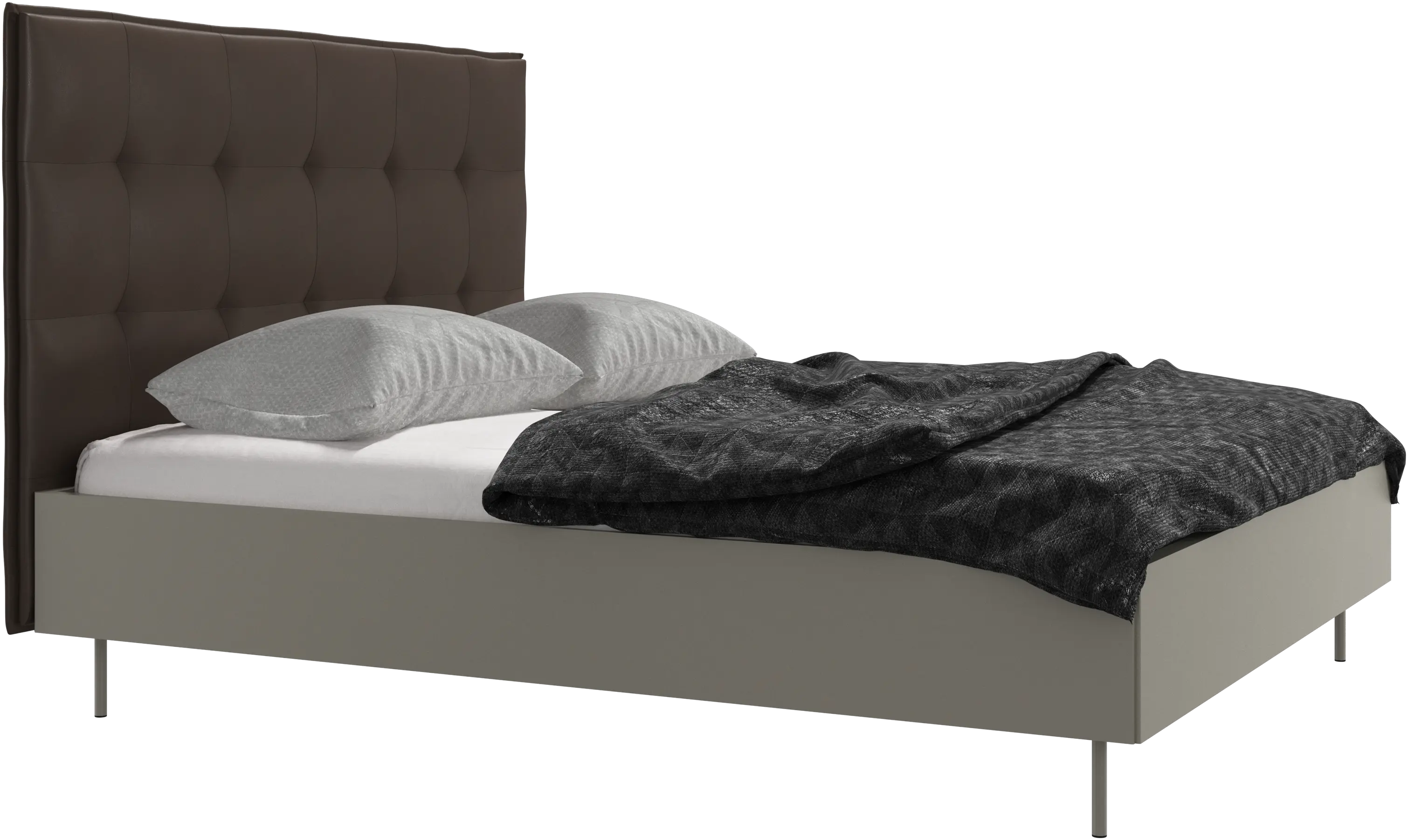 Lugano bed, excl. slats and mattress