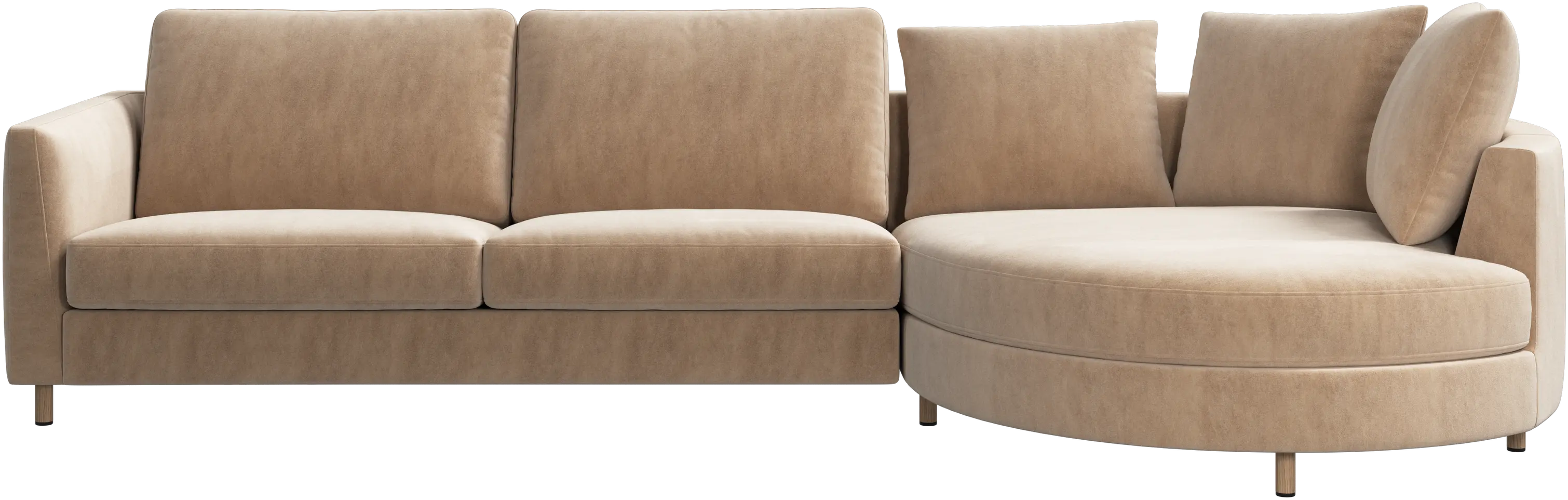 Indivi sofa med sjeselong, høyre