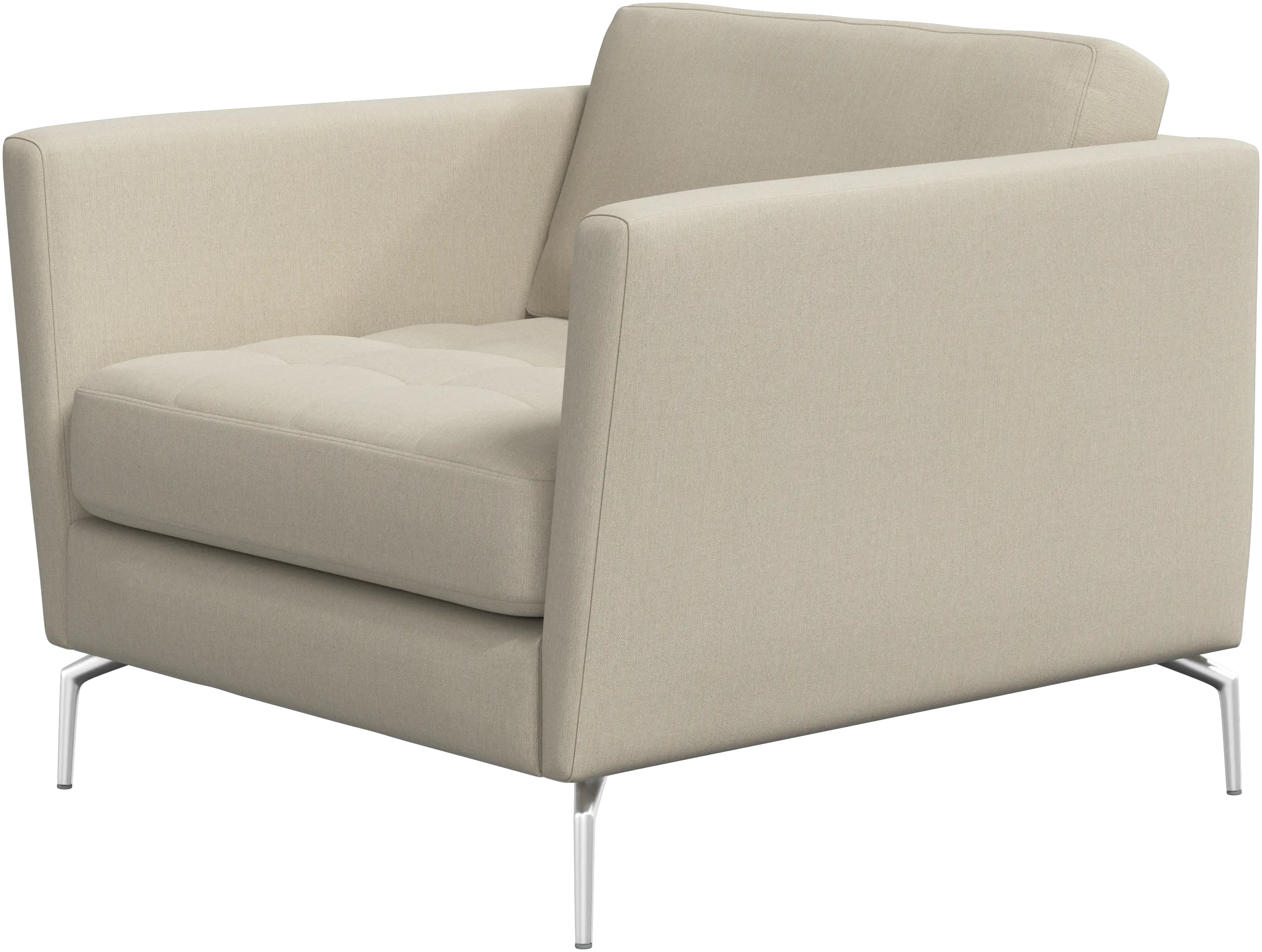 Osaka chair, tufted seat