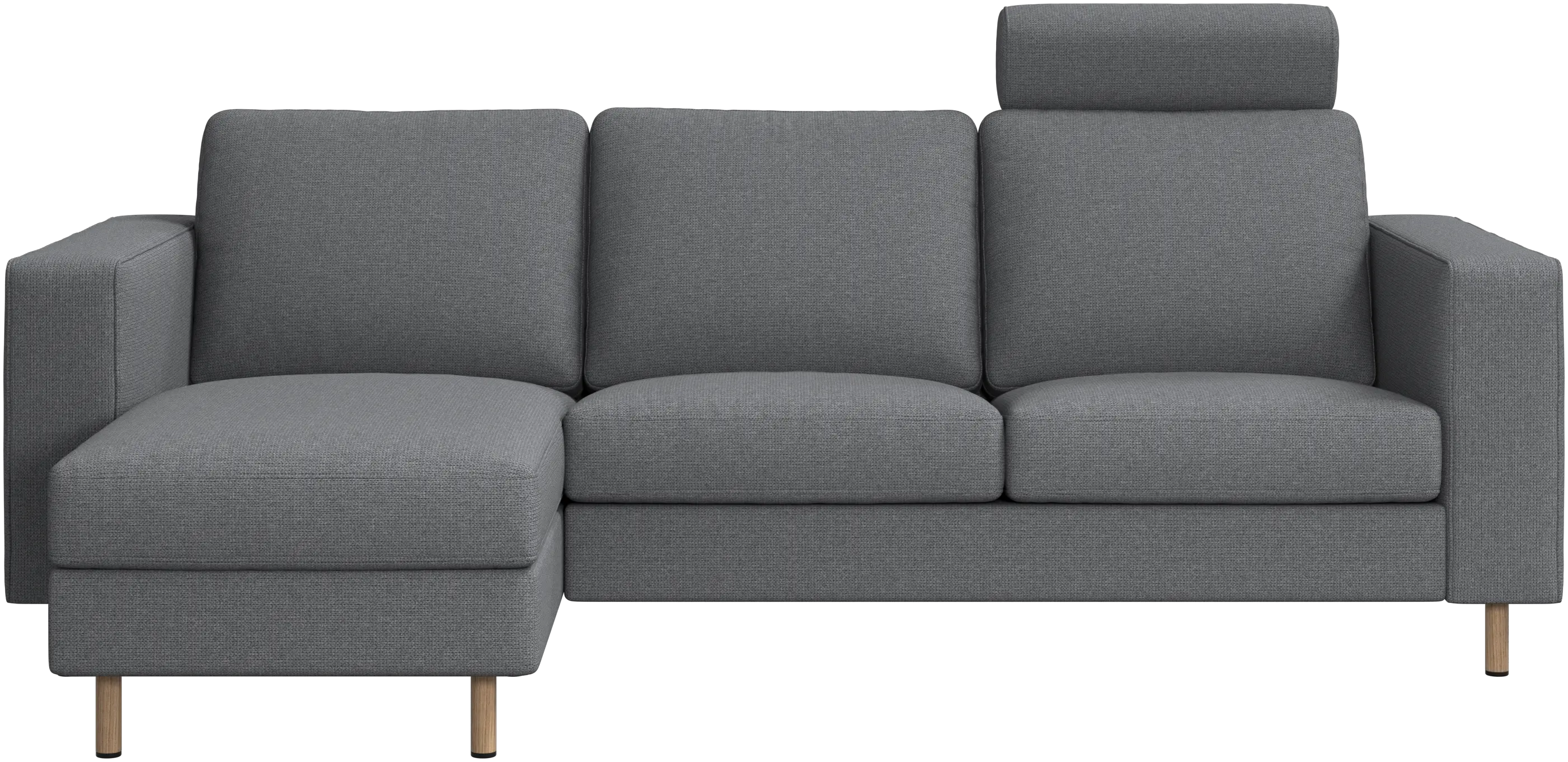 Indivi sofa with chaise longue left