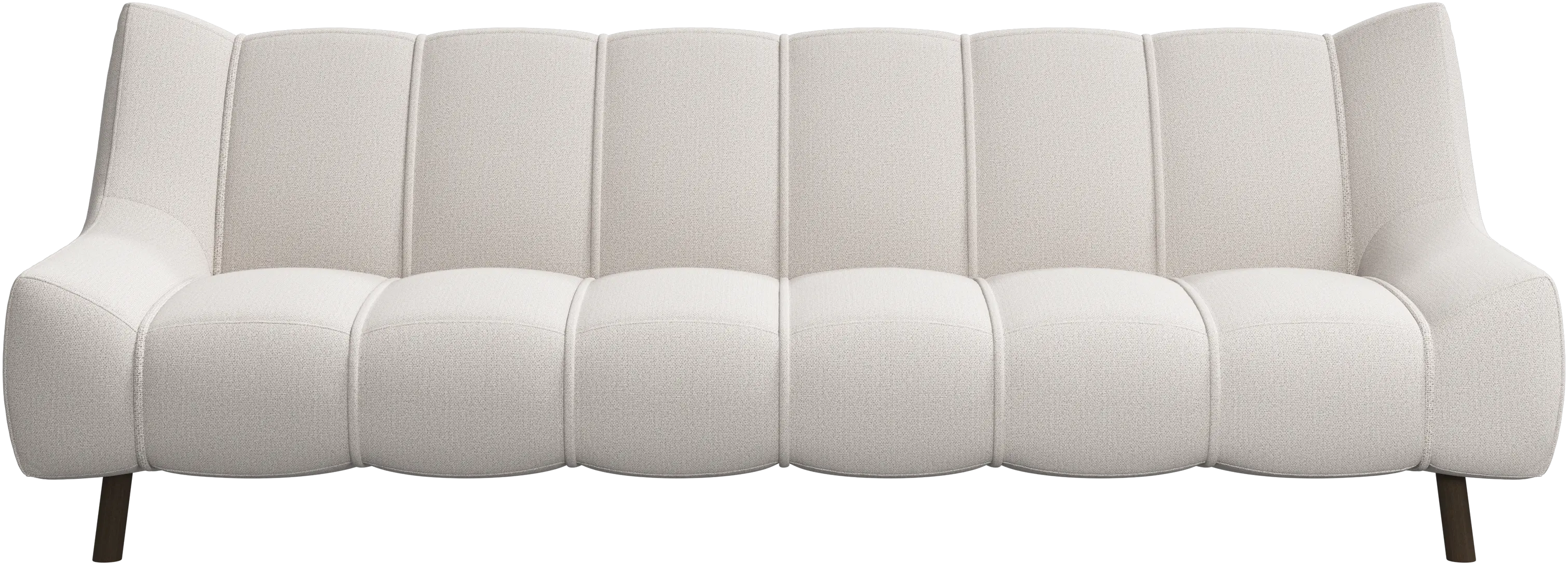 Nawabari 3 人座沙發,木腿