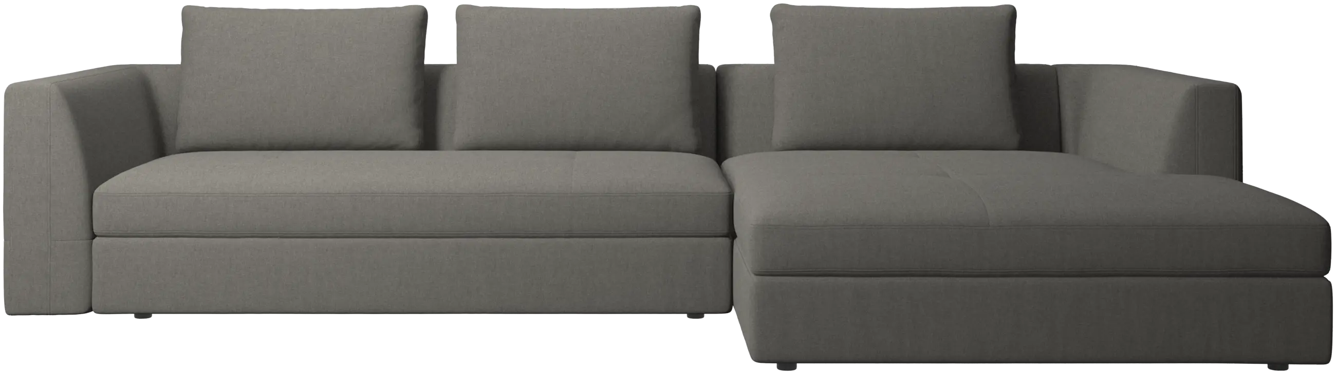 Bergamo sofa with resting unit