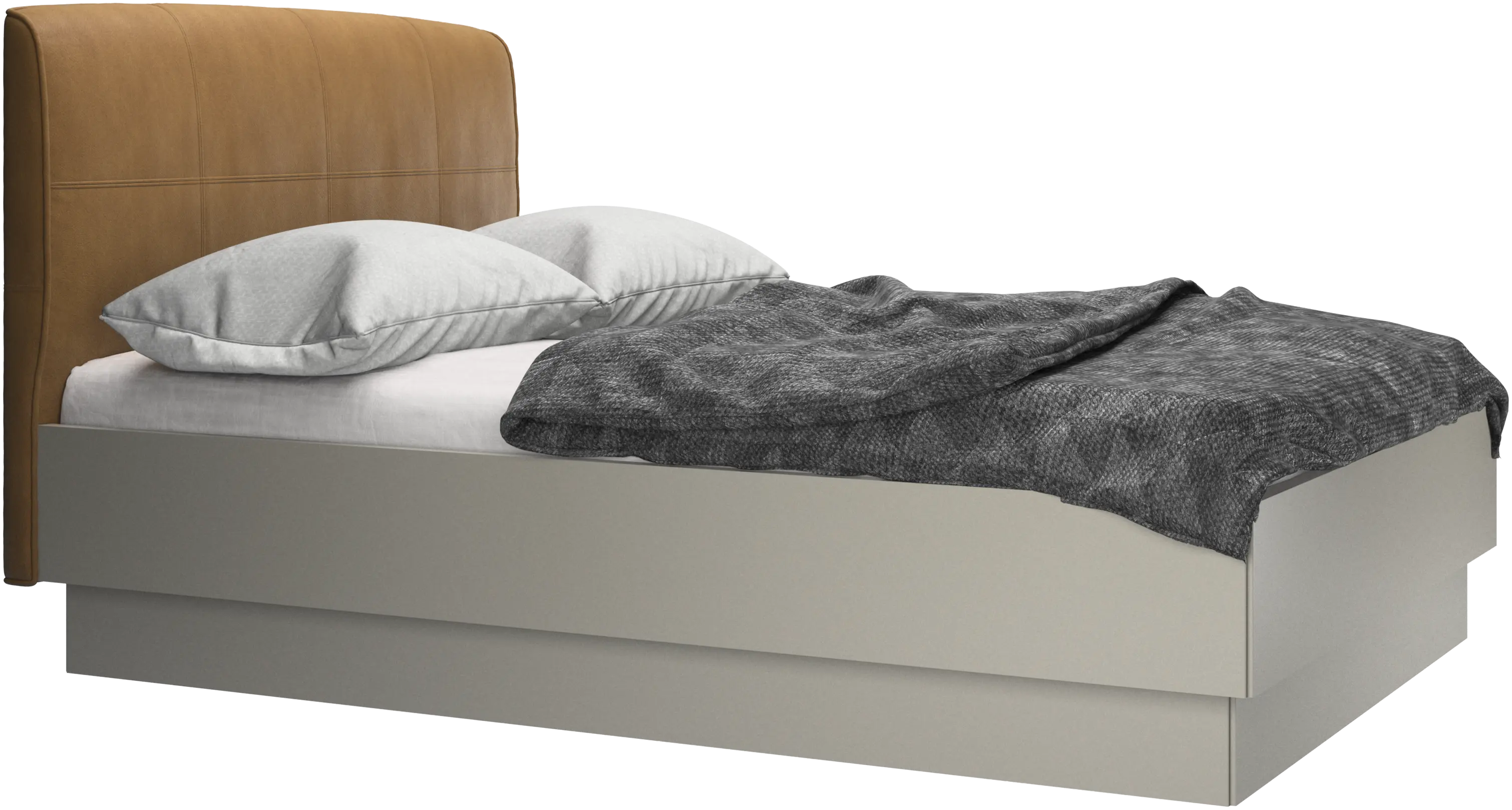 Houston, cama tapizada con almacenamiento