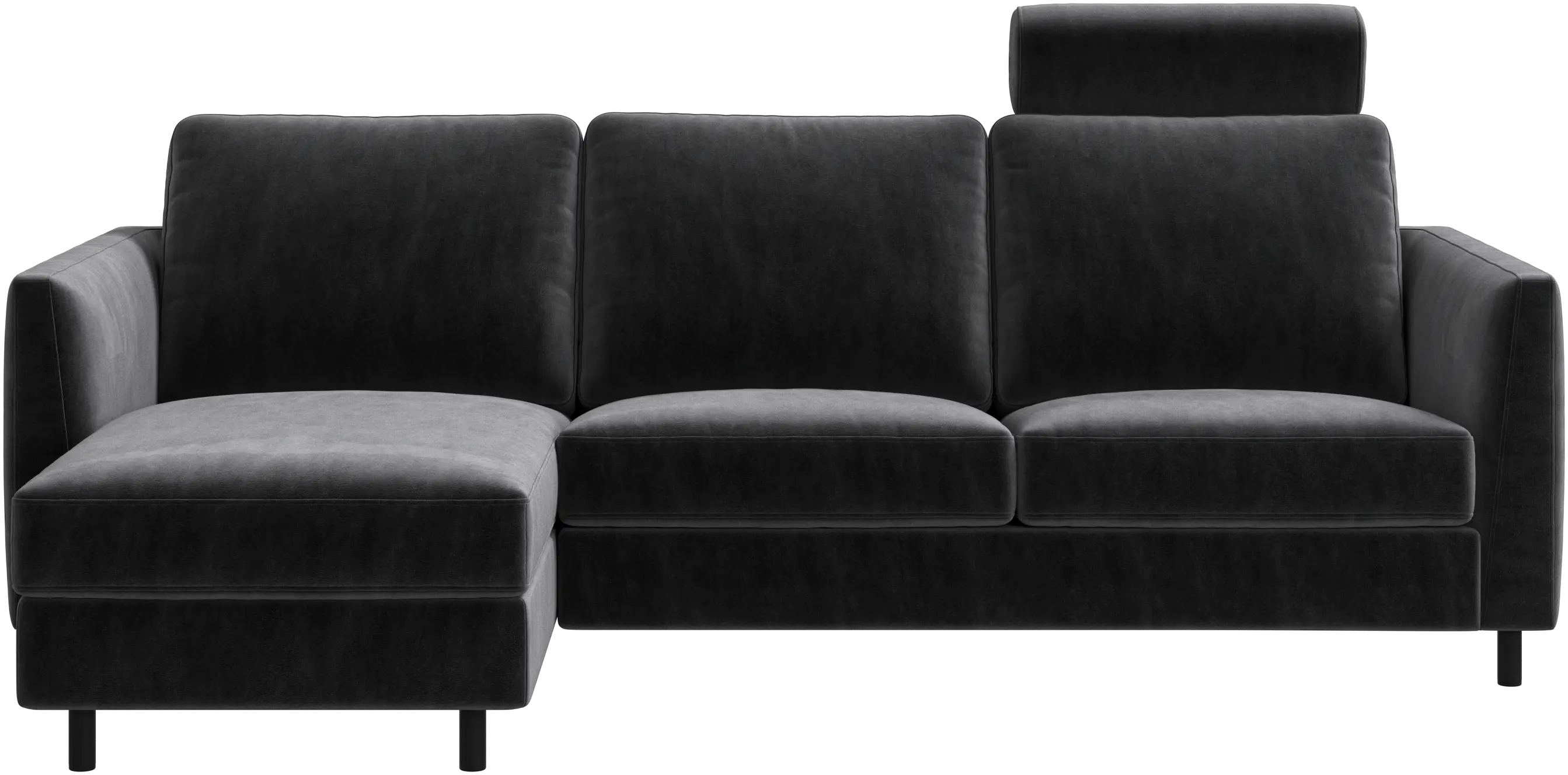 Indivi sofa with chaise longue left
