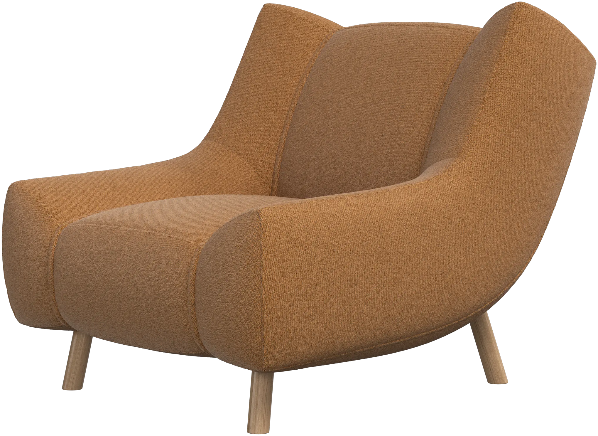 Chaise Nawabari, jambe en bois