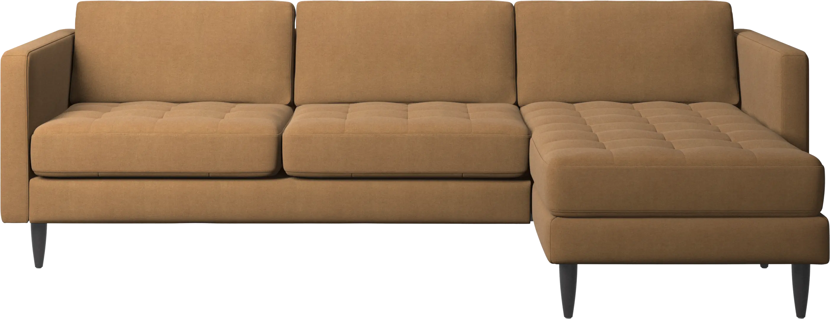 Osaka sofa with resting unit, tufted seat