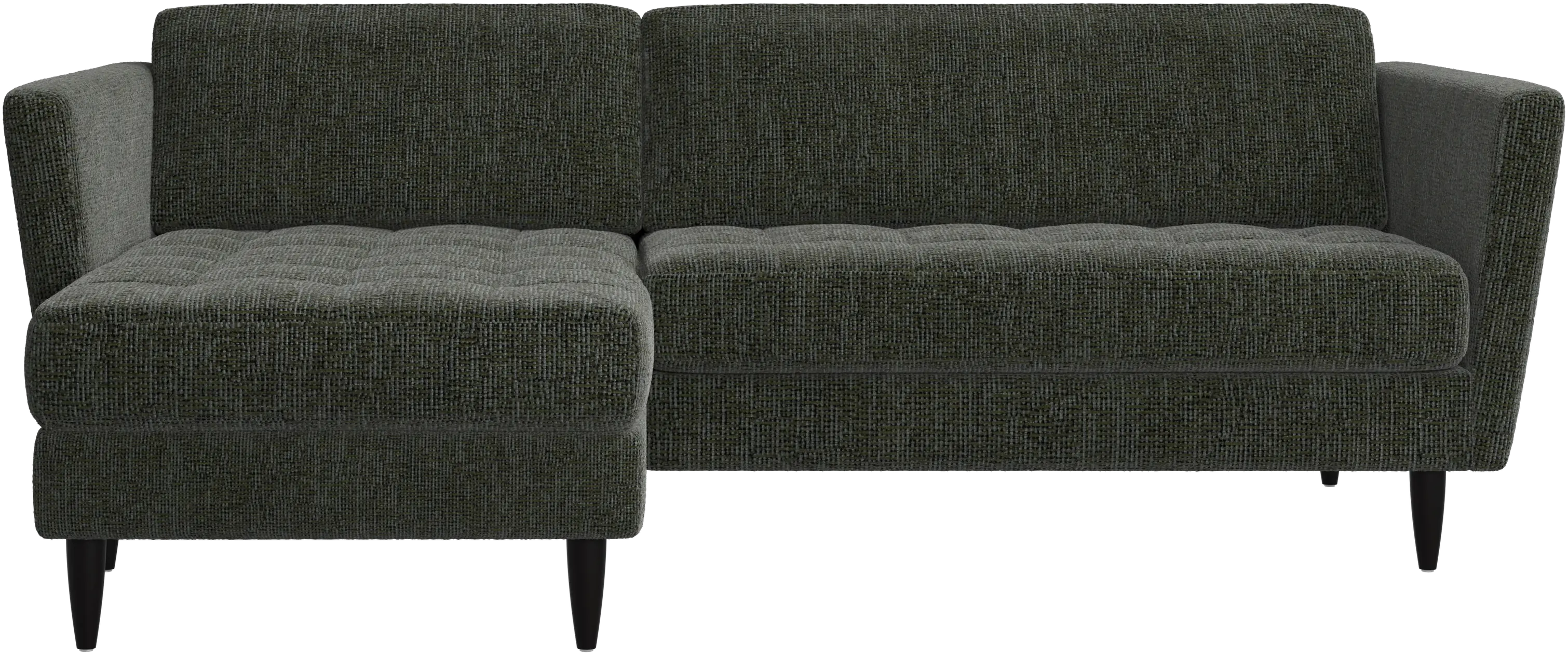 Osaka sofa with resting unit, tufted seat