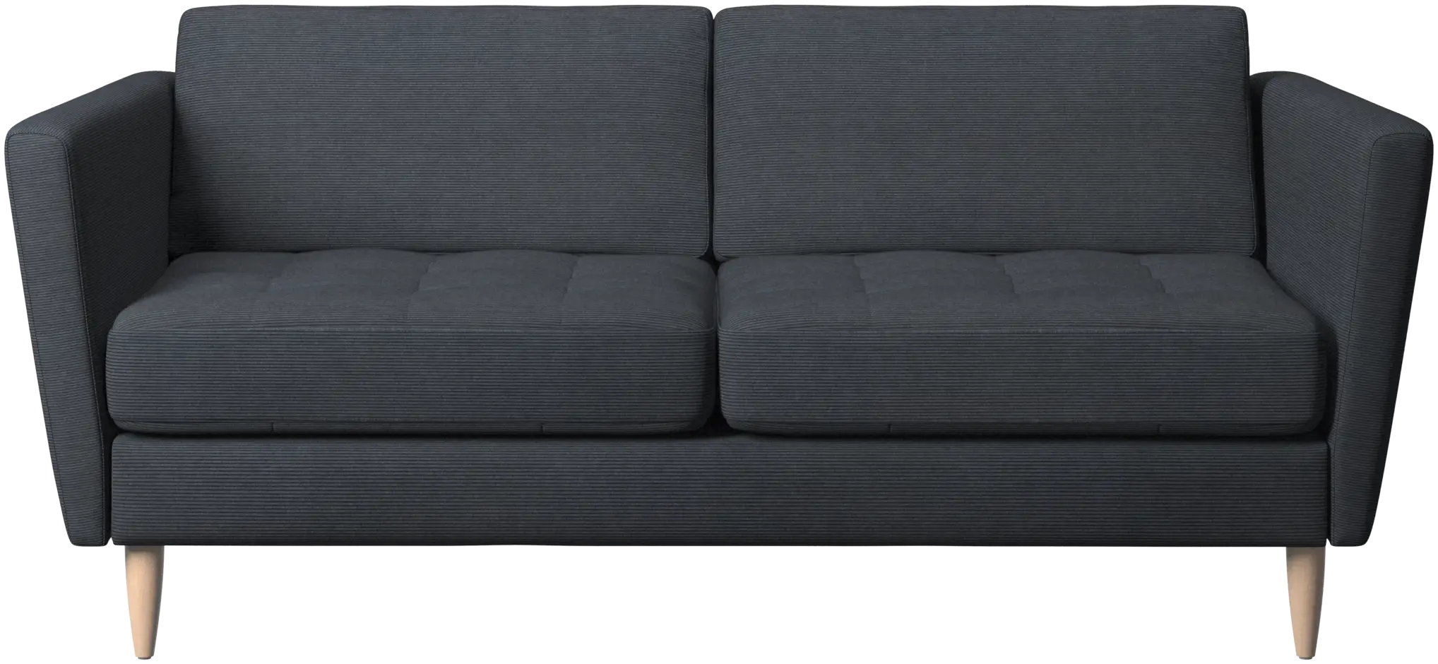 Osaka sofa, tufted seat